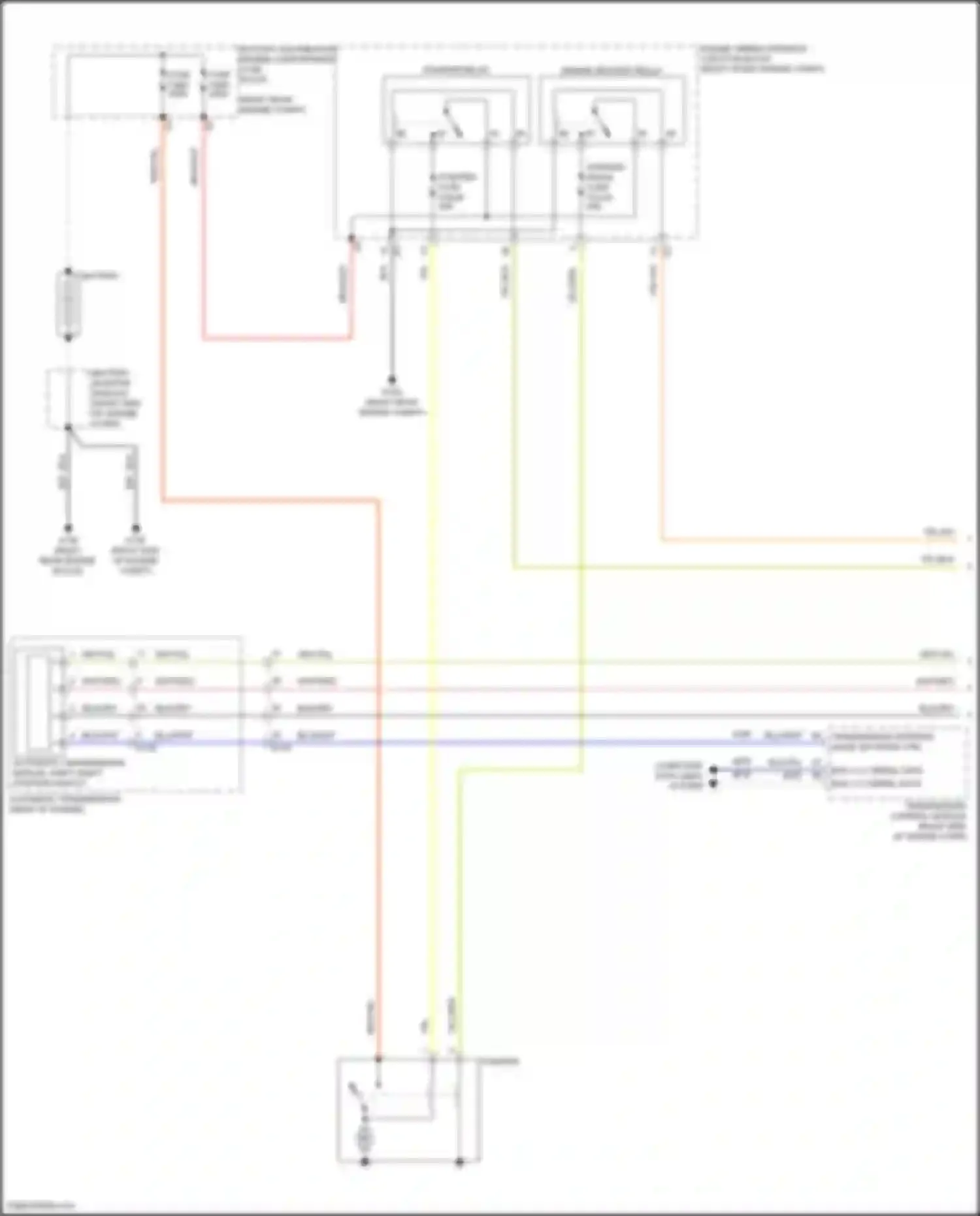 Canyon GMC III (2022-2024): Starting circuit (1 of 2)