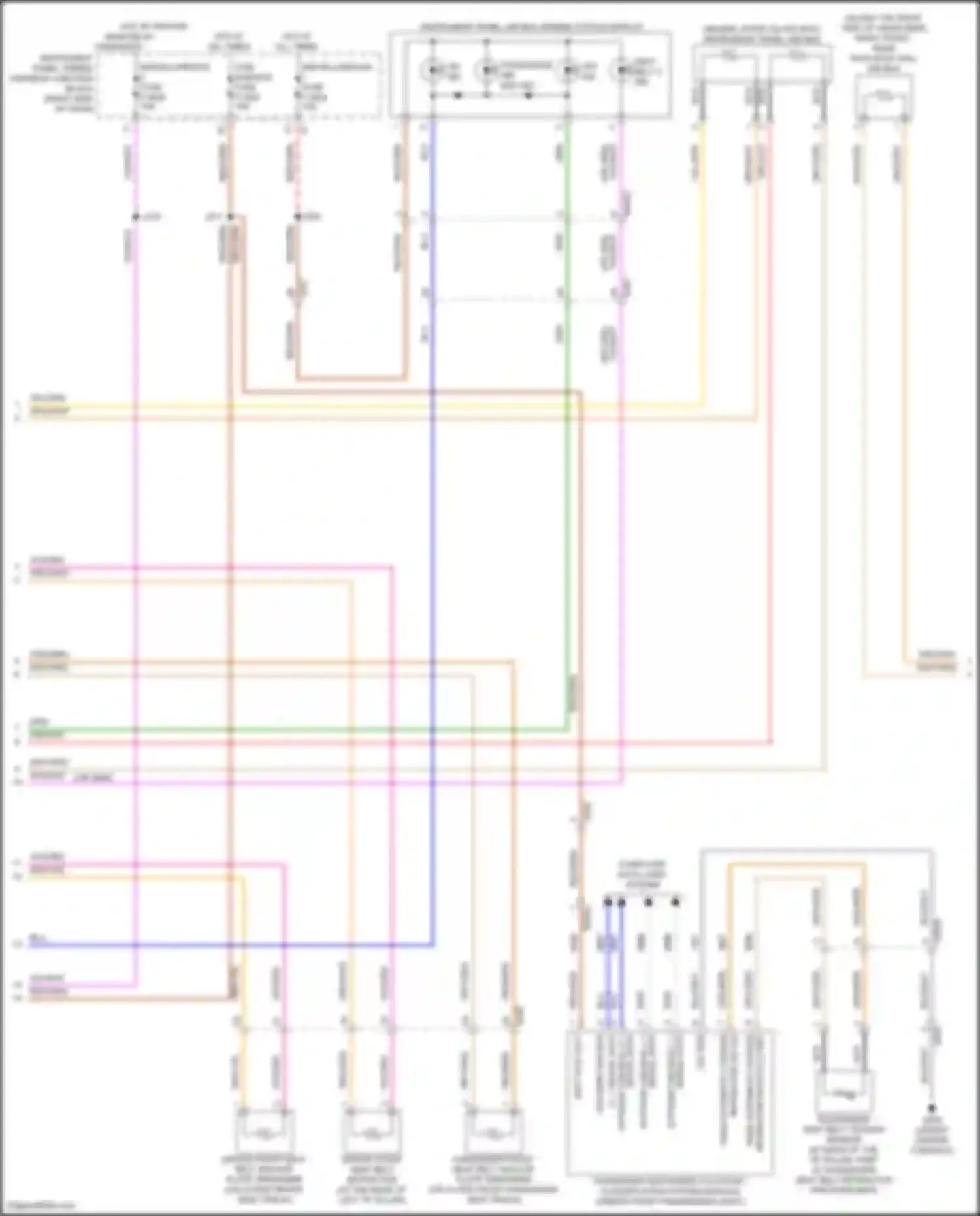 Canyon GMC III (2022-2024): Supplemental restraints circuit (2 of 3)