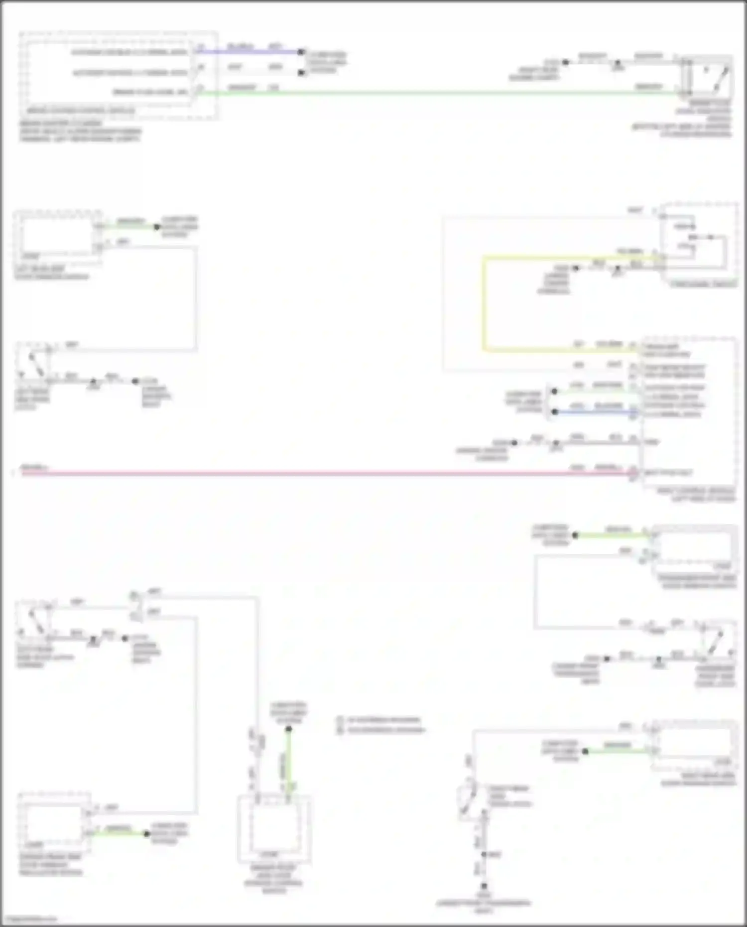 Canyon GMC III (2022-2024): Warning systems circuit (2 of 2)