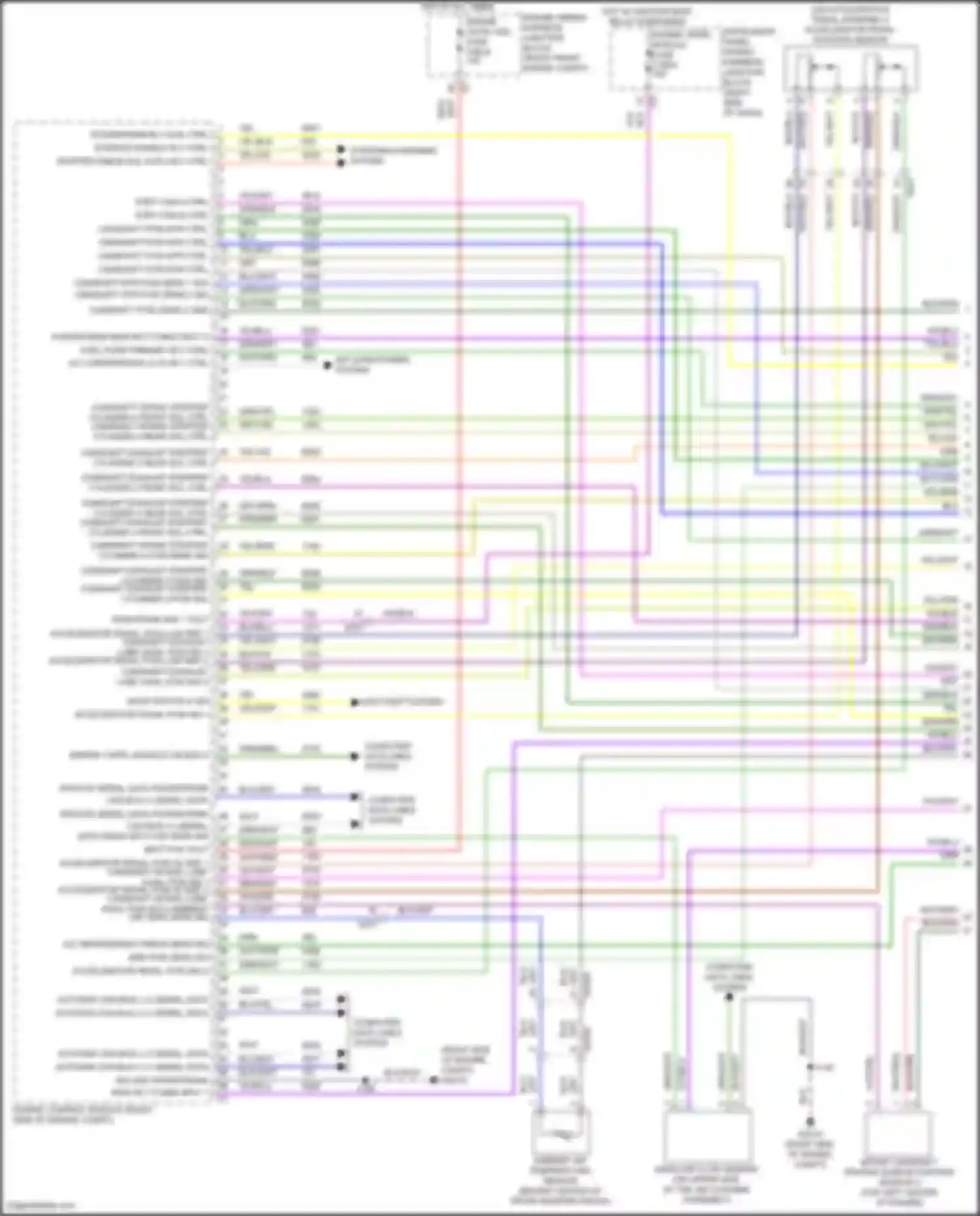 Wiring diagram accelerator pedal position sensor for GMC Canyon III (2022-2024) (1 of 1)