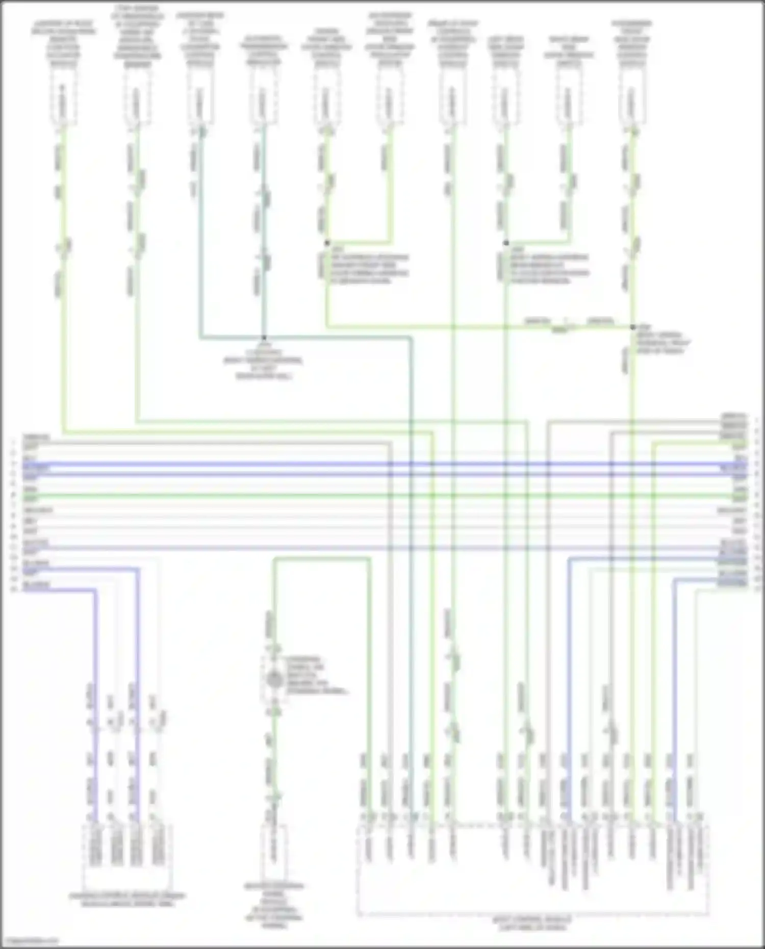 Wiring diagram can-bus for GMC Canyon III (2022-2024) (4 of 4)