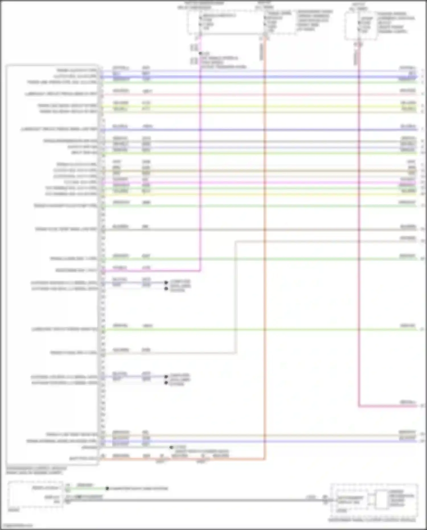 Wiring diagram gy lvds infotainment display sig for GMC Canyon III (2022-2024) (1 of 2)