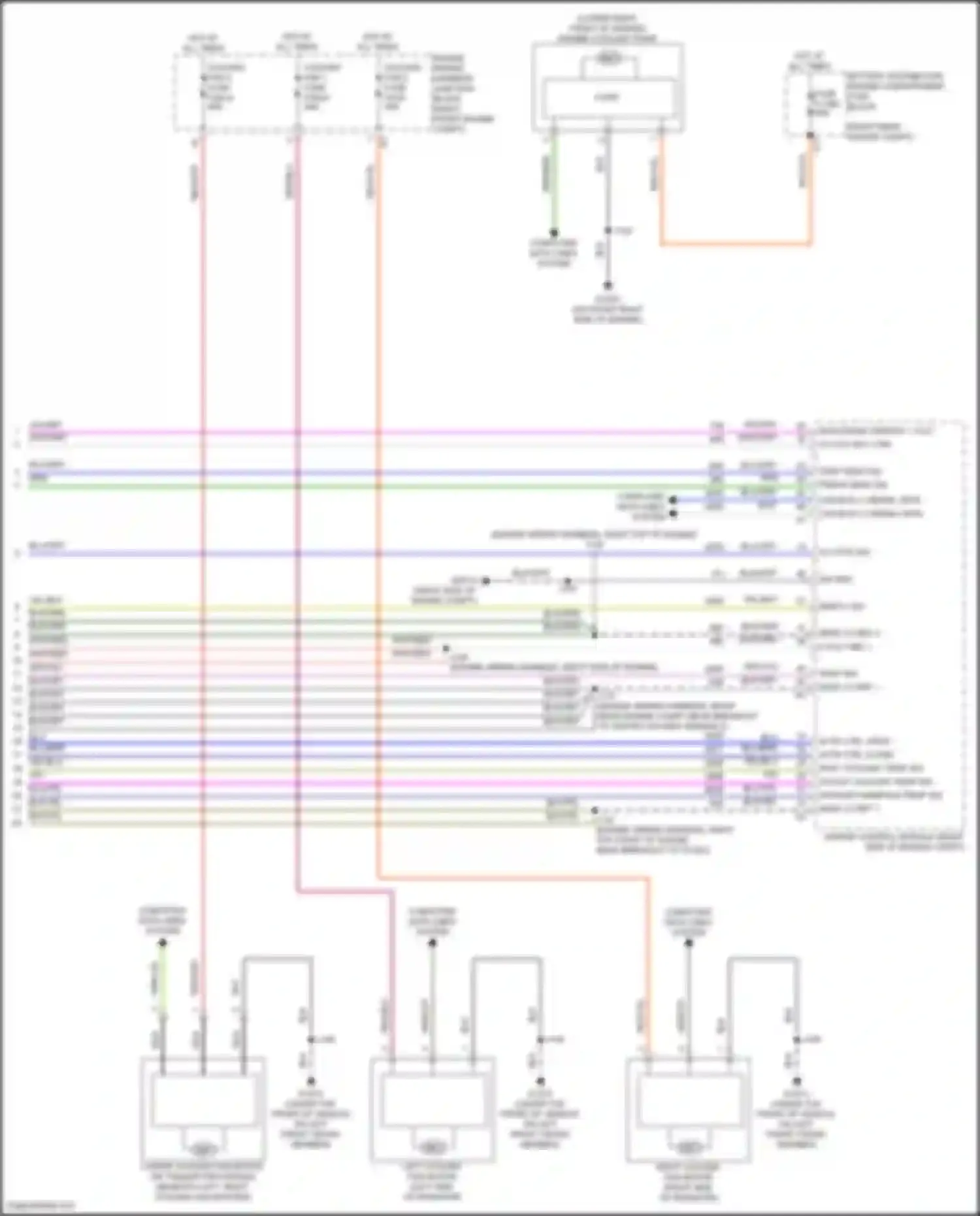 Wiring diagram inlet coolant temp sig for GMC Canyon III (2022-2024) (1 of 3)