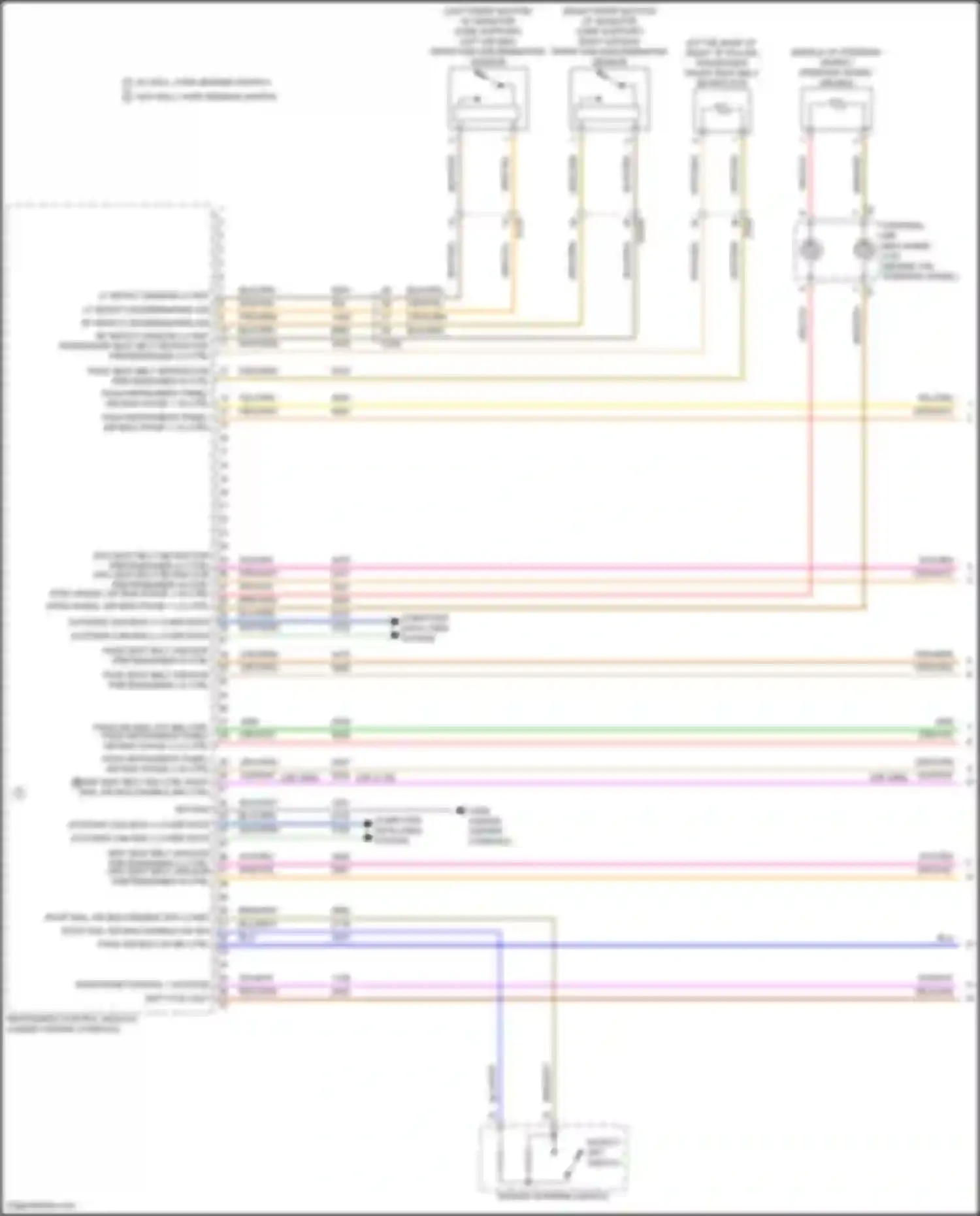 Wiring diagram rf impact discriminating sig for GMC Canyon III (2022-2024) (1 of 1)