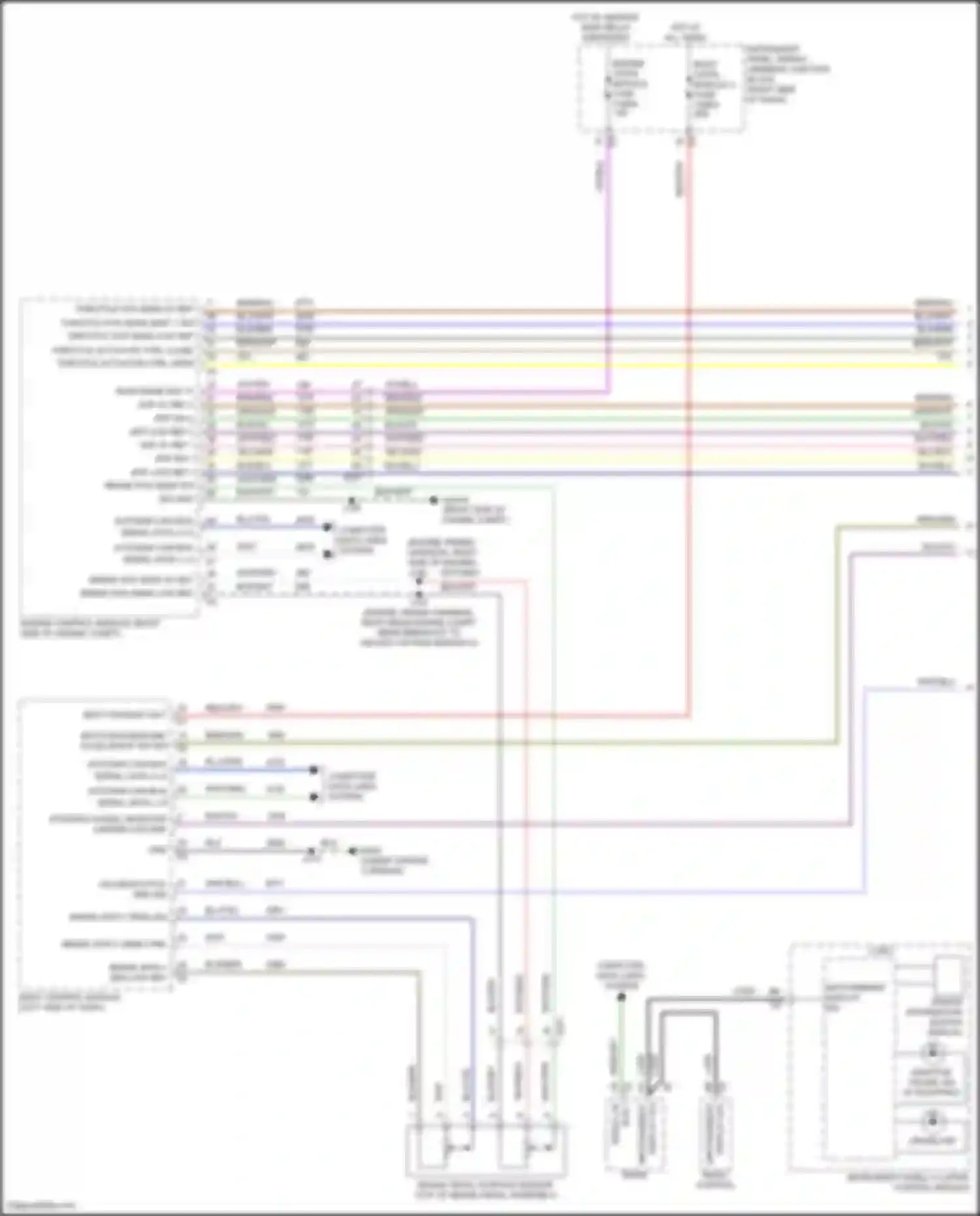 Wiring diagram throttle pos sens sent 1 sig for GMC Canyon III (2022-2024) (1 of 1)