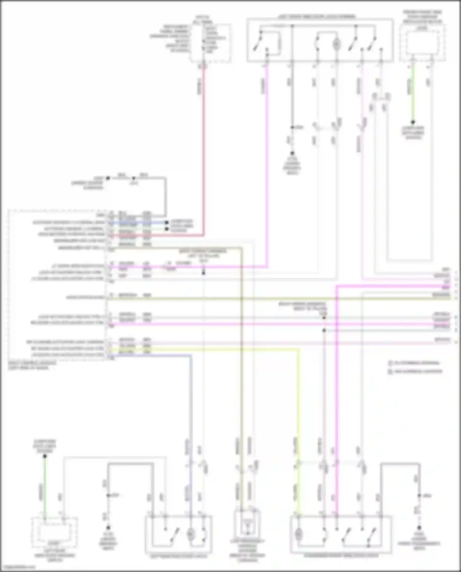 Wiring diagram vio/wht for GMC Canyon III (2022-2024) (1 of 28)