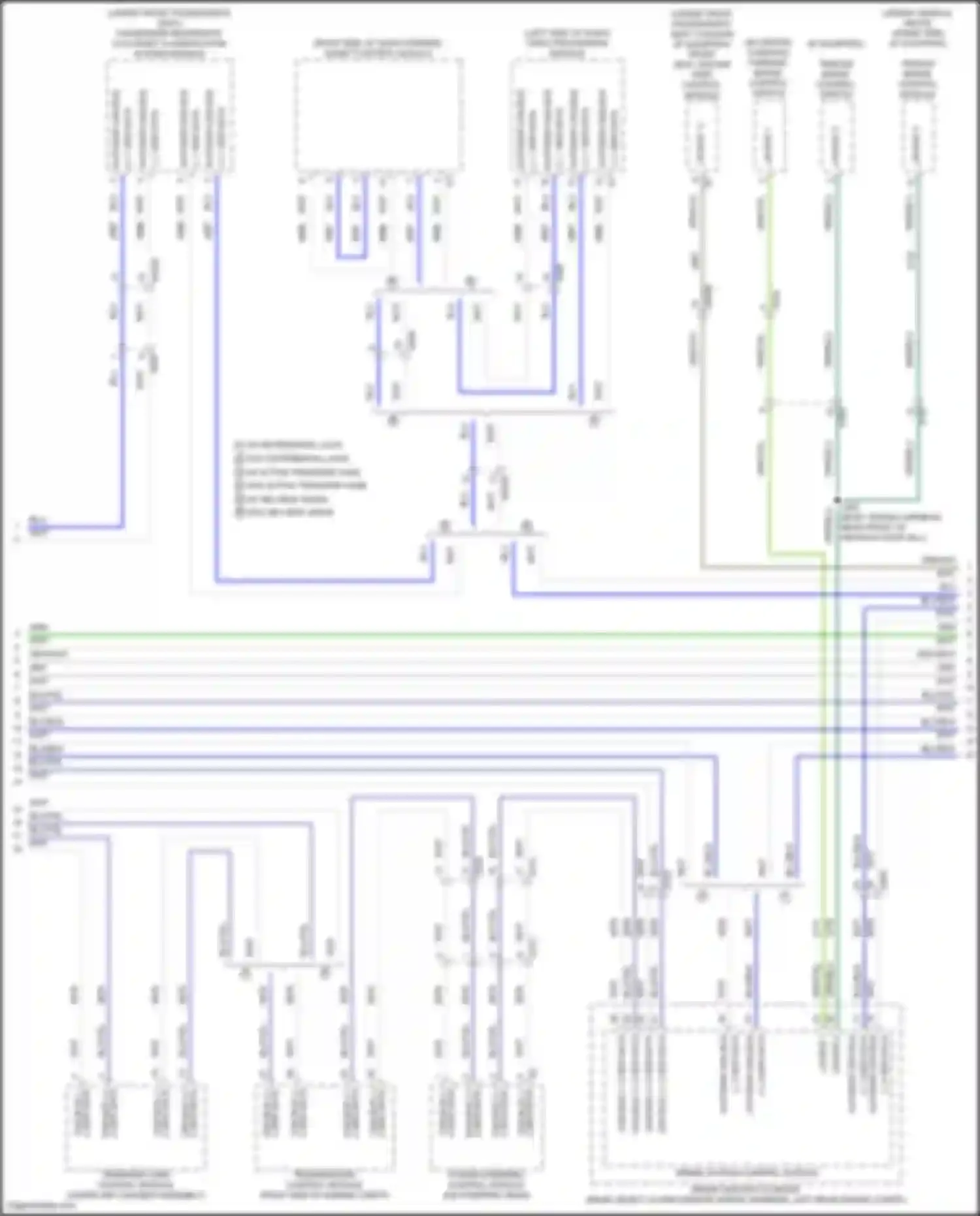 Wiring diagram w/ differential lock for GMC Canyon III (2022-2024) (2 of 2)