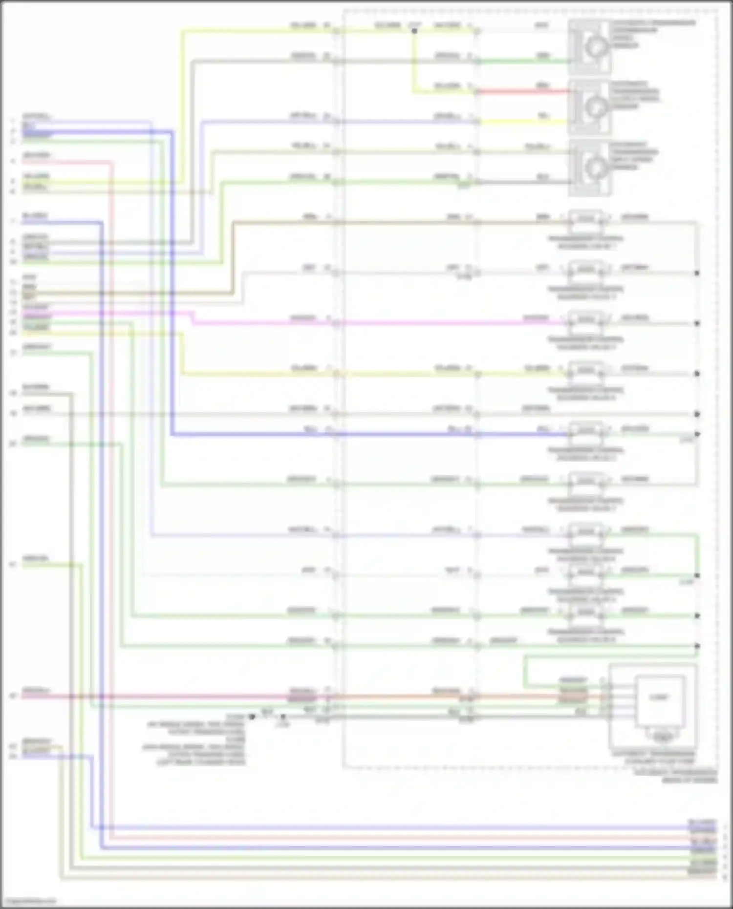 Wiring diagram yel/blu for GMC Canyon III (2022-2024) (12 of 35)
