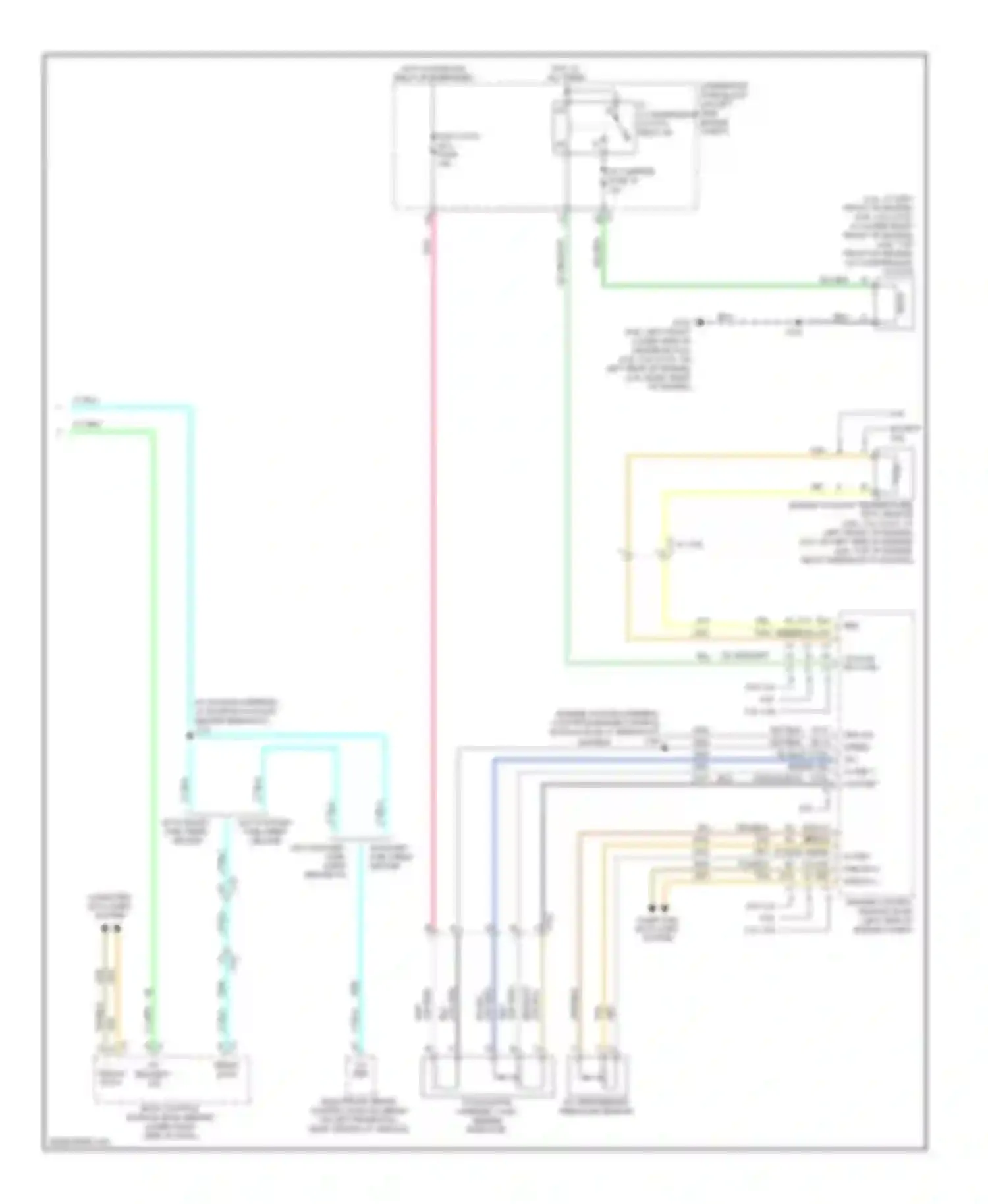 Cutaway G3500 GMC  (2012-2013): Manual a/c circuit, passenger van (3 of 3)