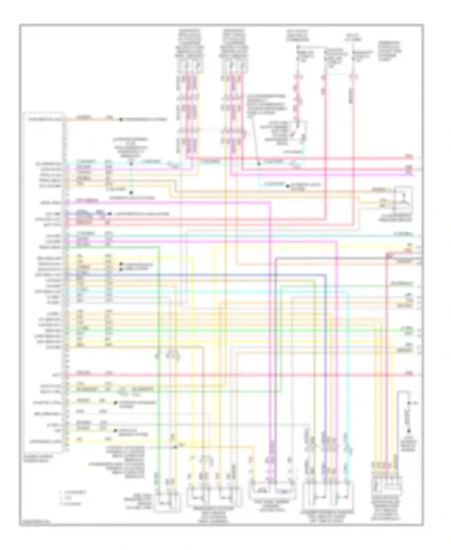Cutaway G3500 GMC  (2012-2013): Wiring diagram engine performance 4.8l vin a (1 of 5)
