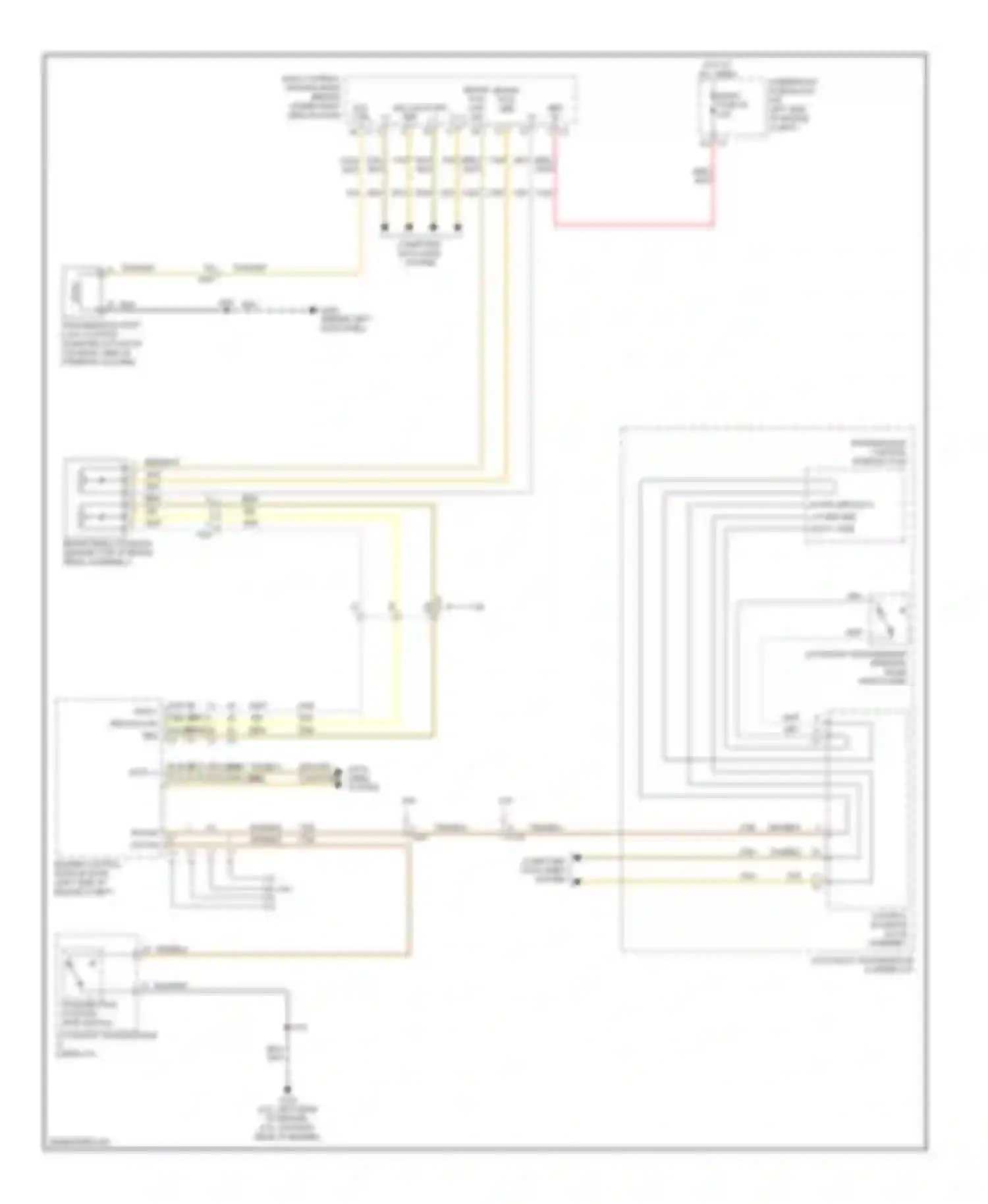 Cutaway G3500 GMC  (2012-2013): Shift interlock circuit