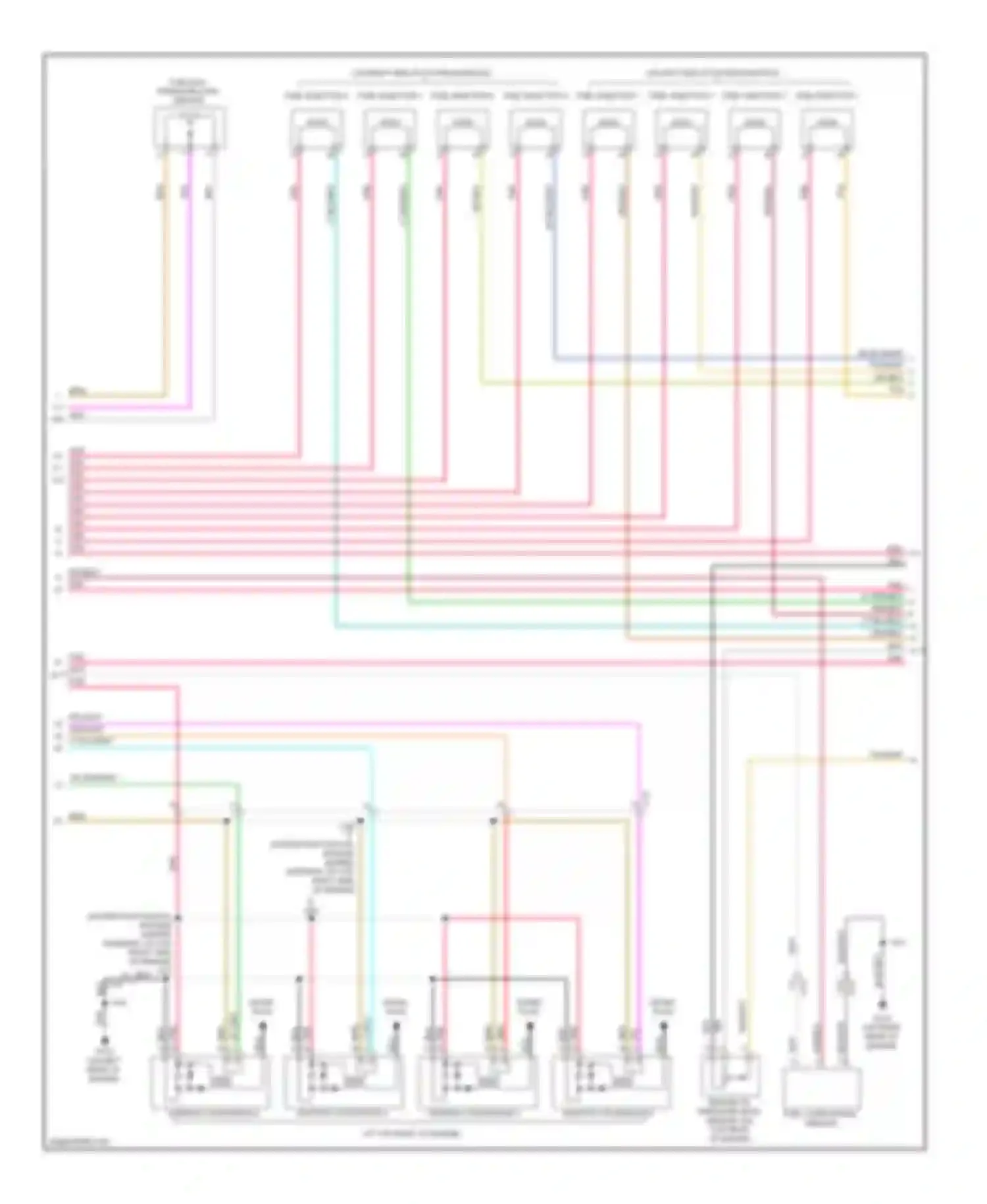 Wiring diagram ignition coil/module 6 for GMC Cutaway G3500  (2012-2013) (1 of 2)