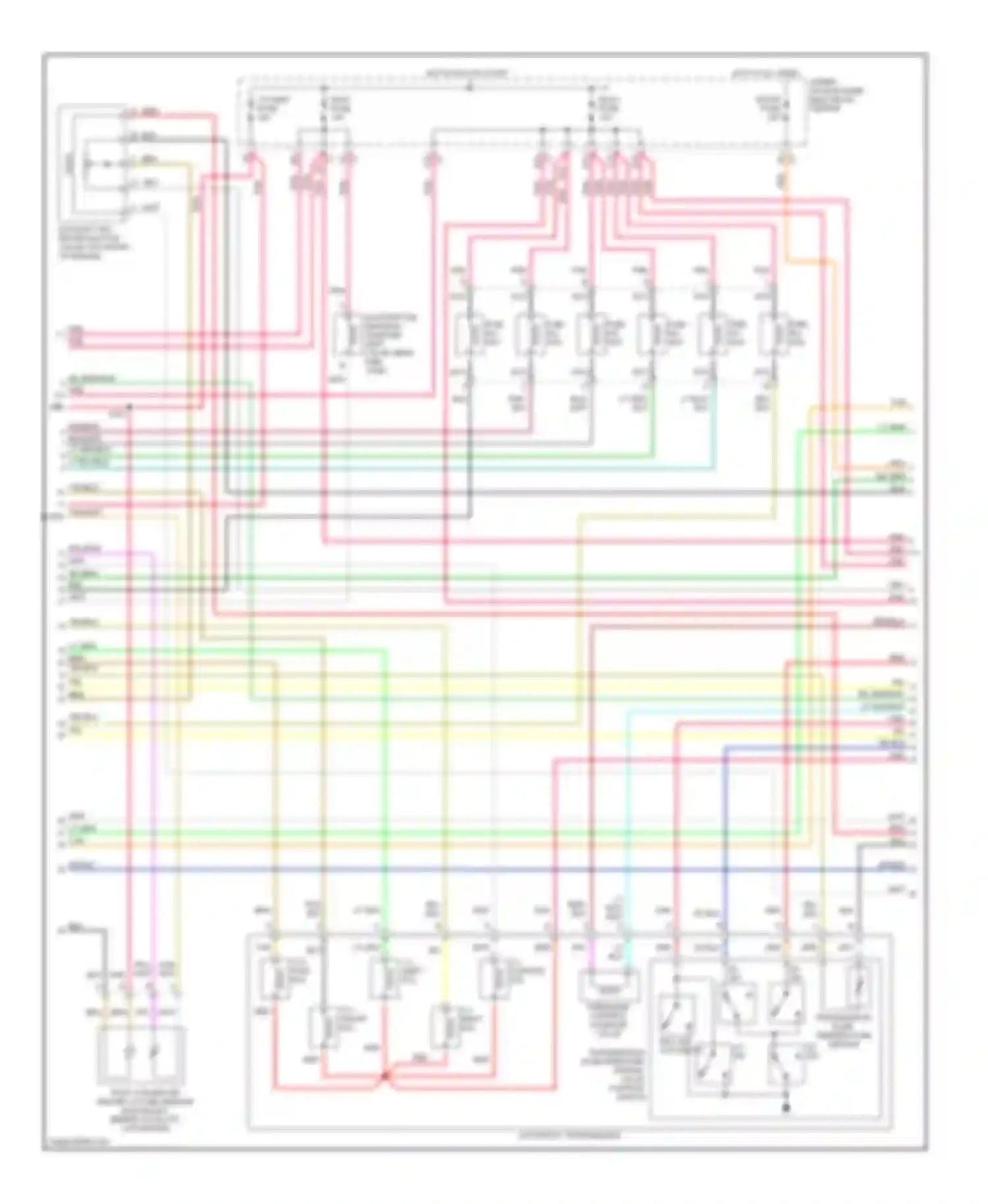 Envoy GMC I (1997-2000): Wiring diagram engine performance 4.3l (vin w)s (2 of 4)