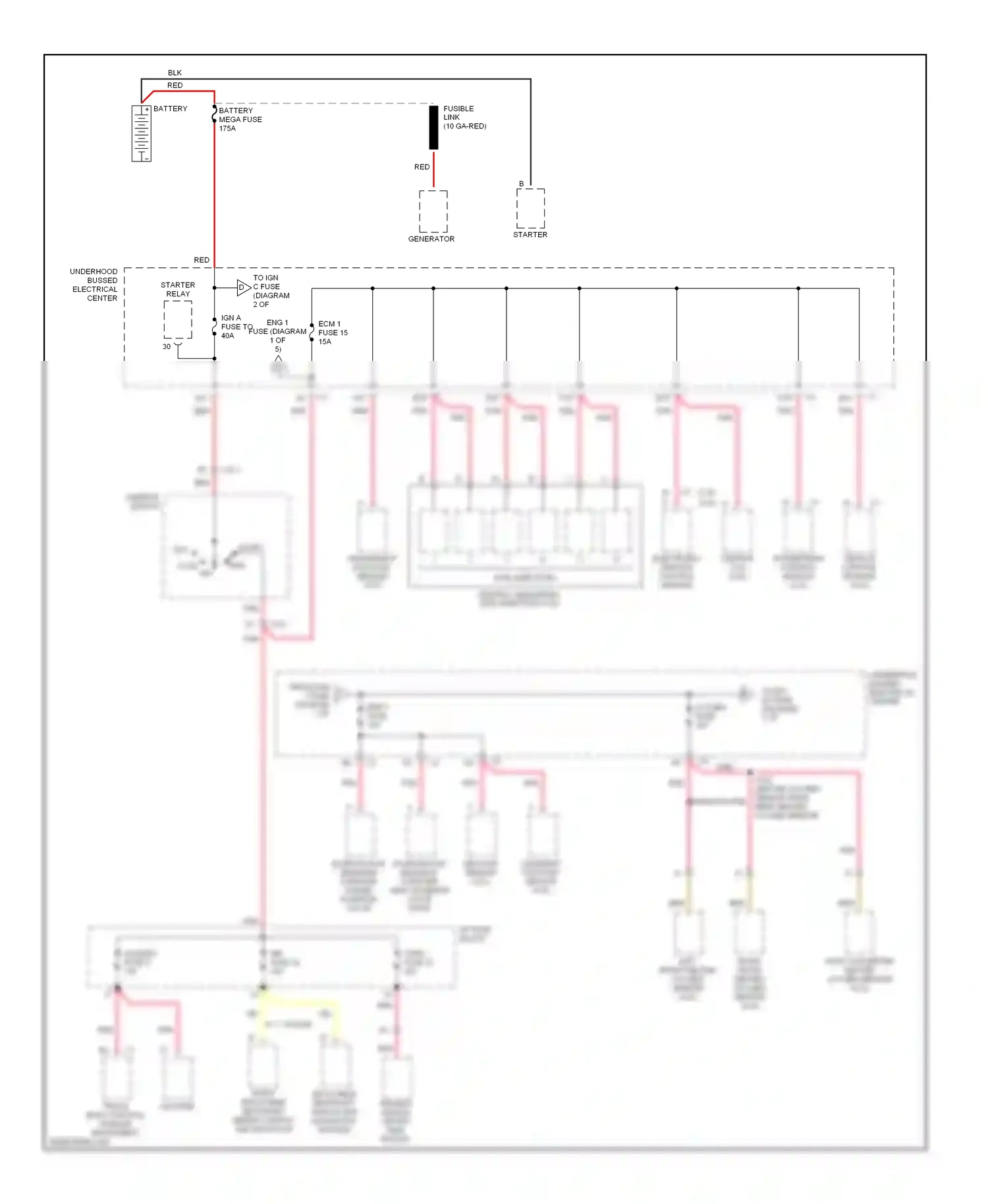 GMC Envoy I (1997-2000) pickup wiring diagram  (3 of 8)