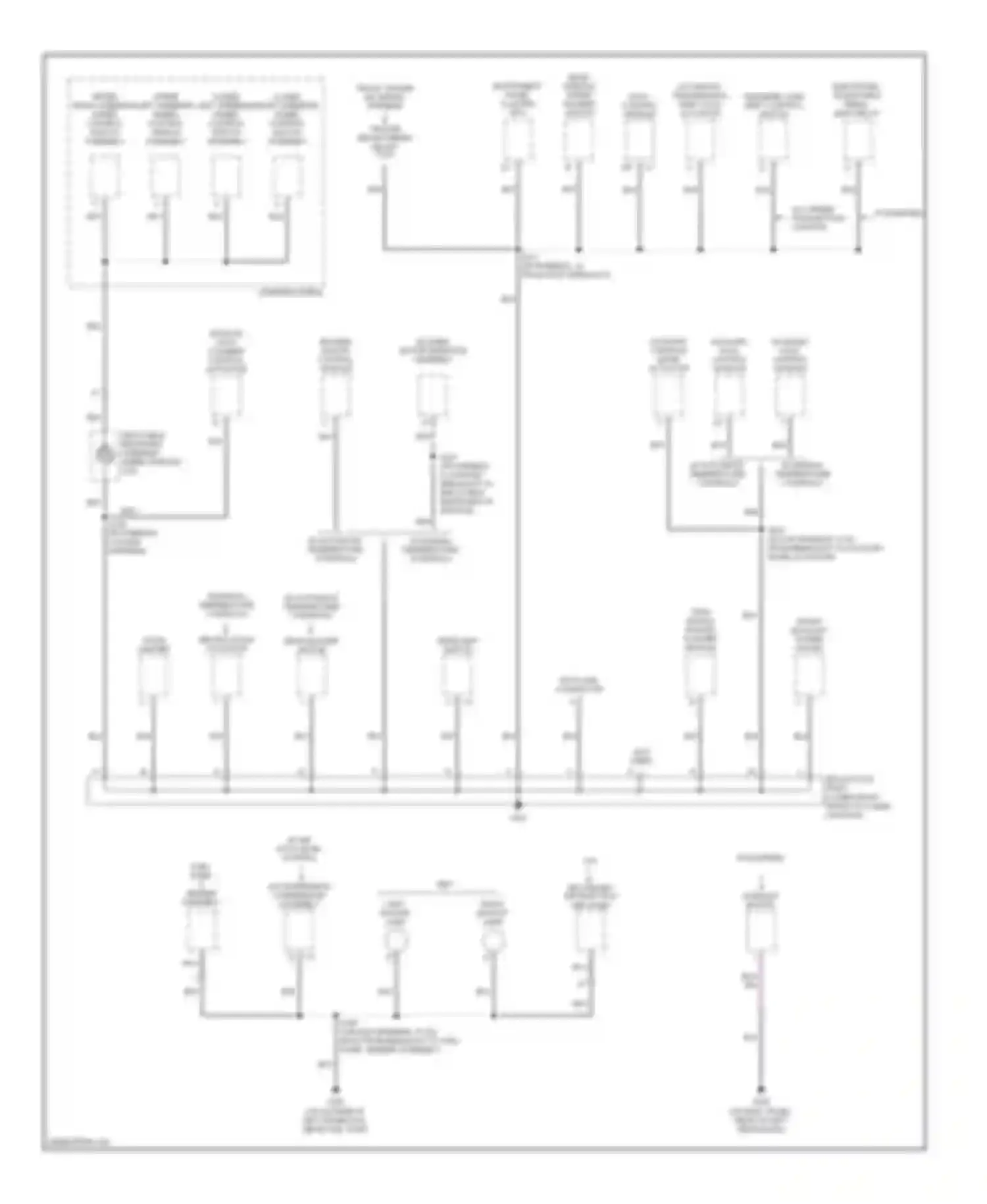Envoy GMC II (2001-2009): Ground distribution circuit (3 of 4)