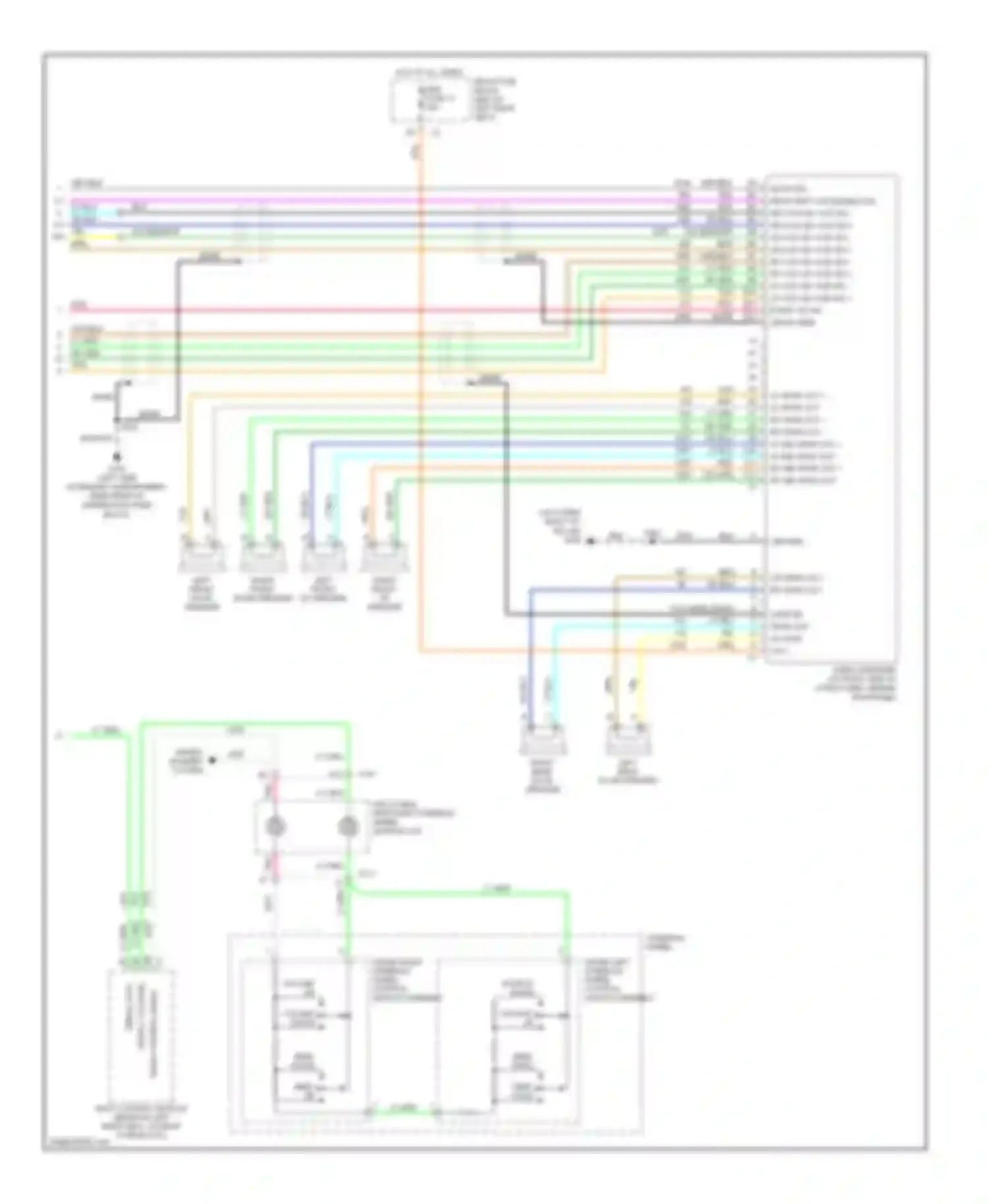 Wiring diagram 1 2 3 4 5 6 ppl for GMC Envoy II (2001-2009) (2 of 4)