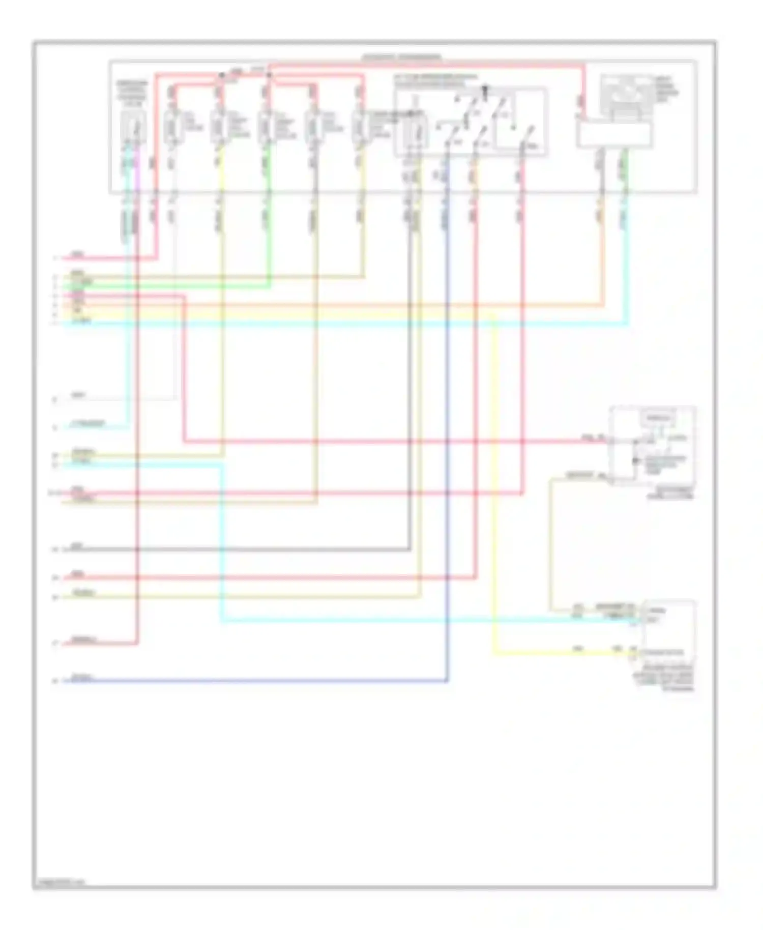 Wiring diagram a/t fluid pressure manual valve position switch for GMC Envoy II (2001-2009) (1 of 1)