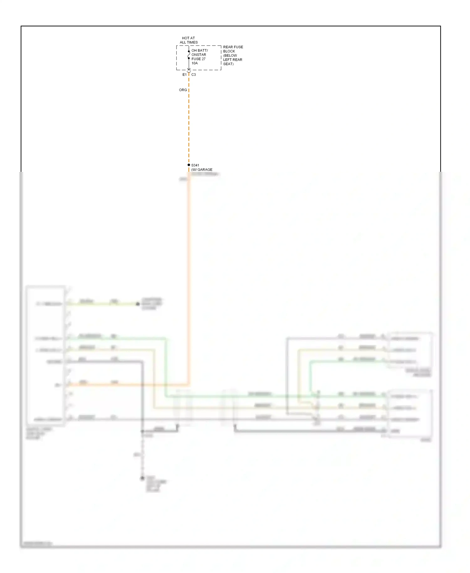 GMC Envoy II (2001-2009) bare wiring diagram  (2 of 9)