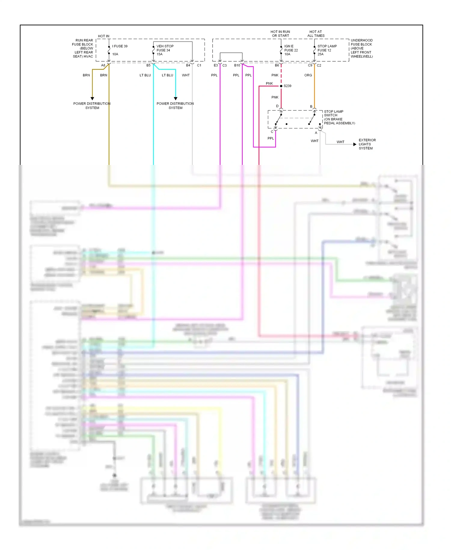 GMC Envoy II (2001-2009) (open) wiring diagram  (2 of 2)