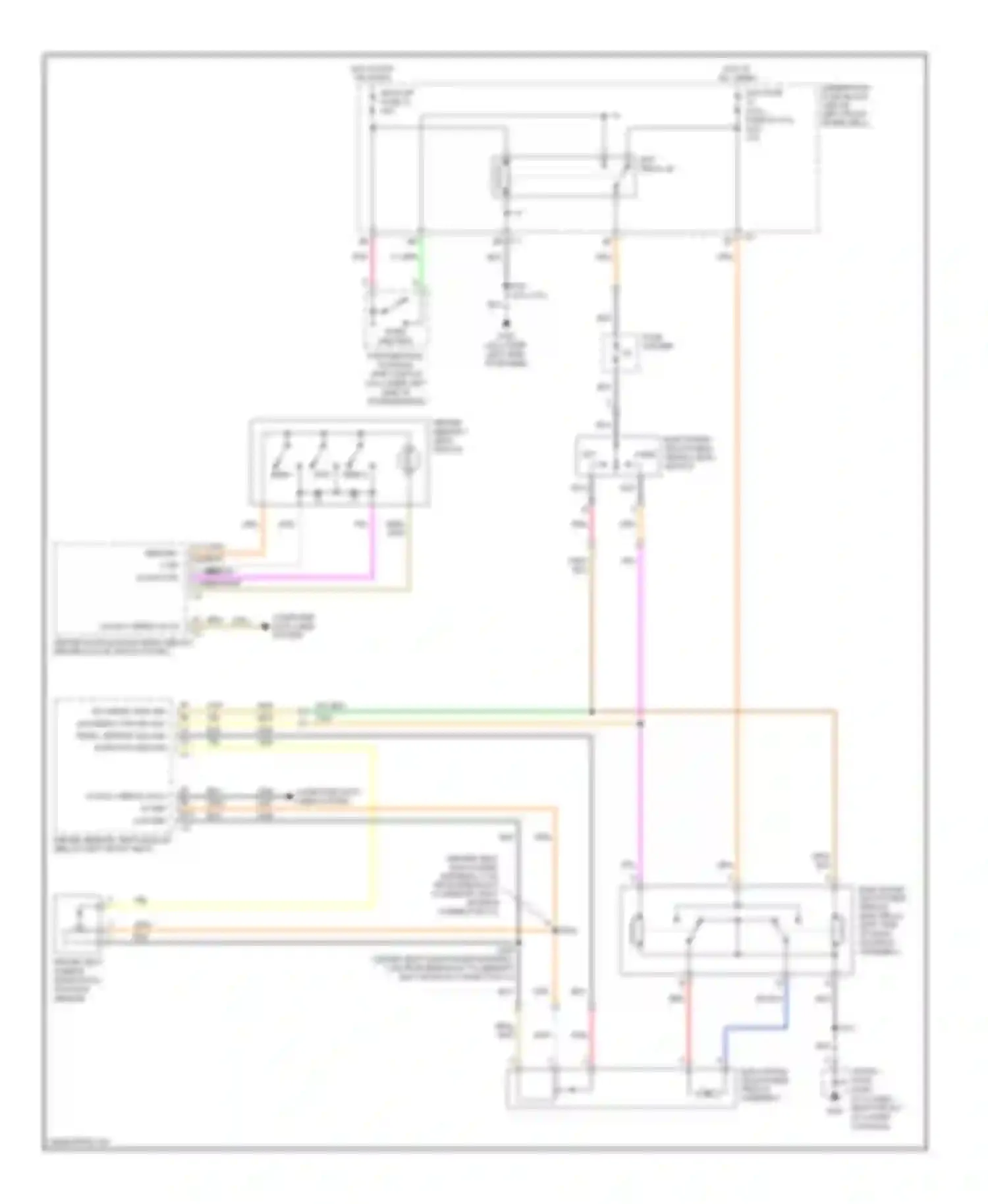Wiring diagram pnk for GMC Envoy II (2001-2009) (21 of 51)