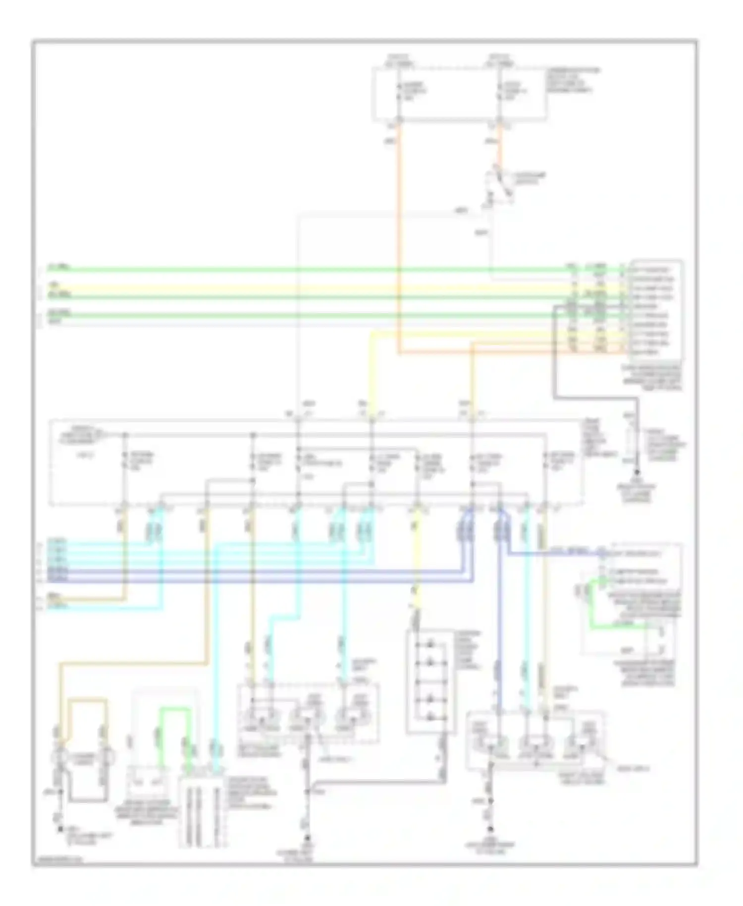 Wiring diagram rt trn sig volt for GMC Envoy II (2001-2009) (1 of 1)