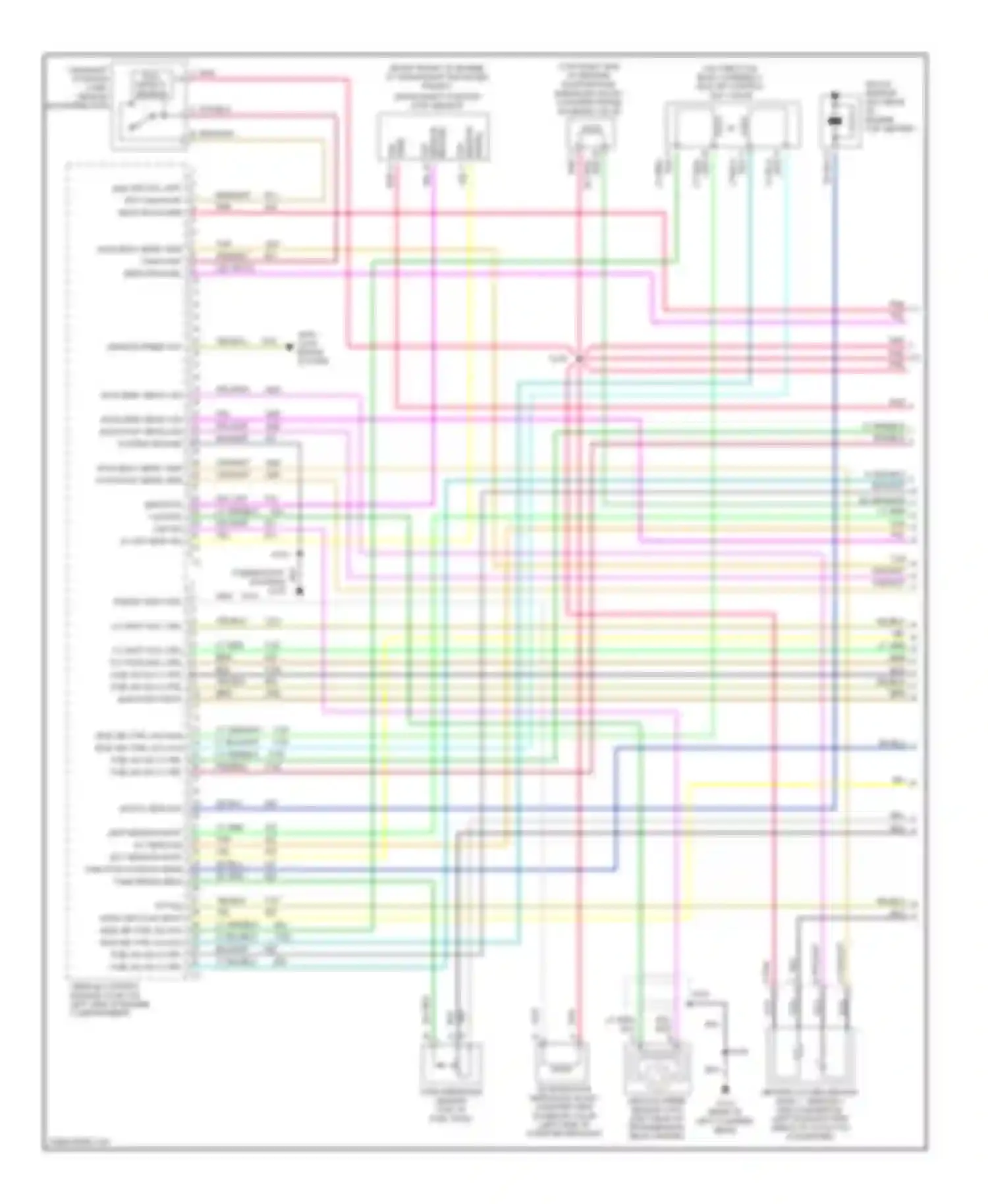 Forward Control P3500 GMC  (1985-1999): Wiring diagram engine performance 4.3l (vin w)s, commercial chassis
(1 of 4)