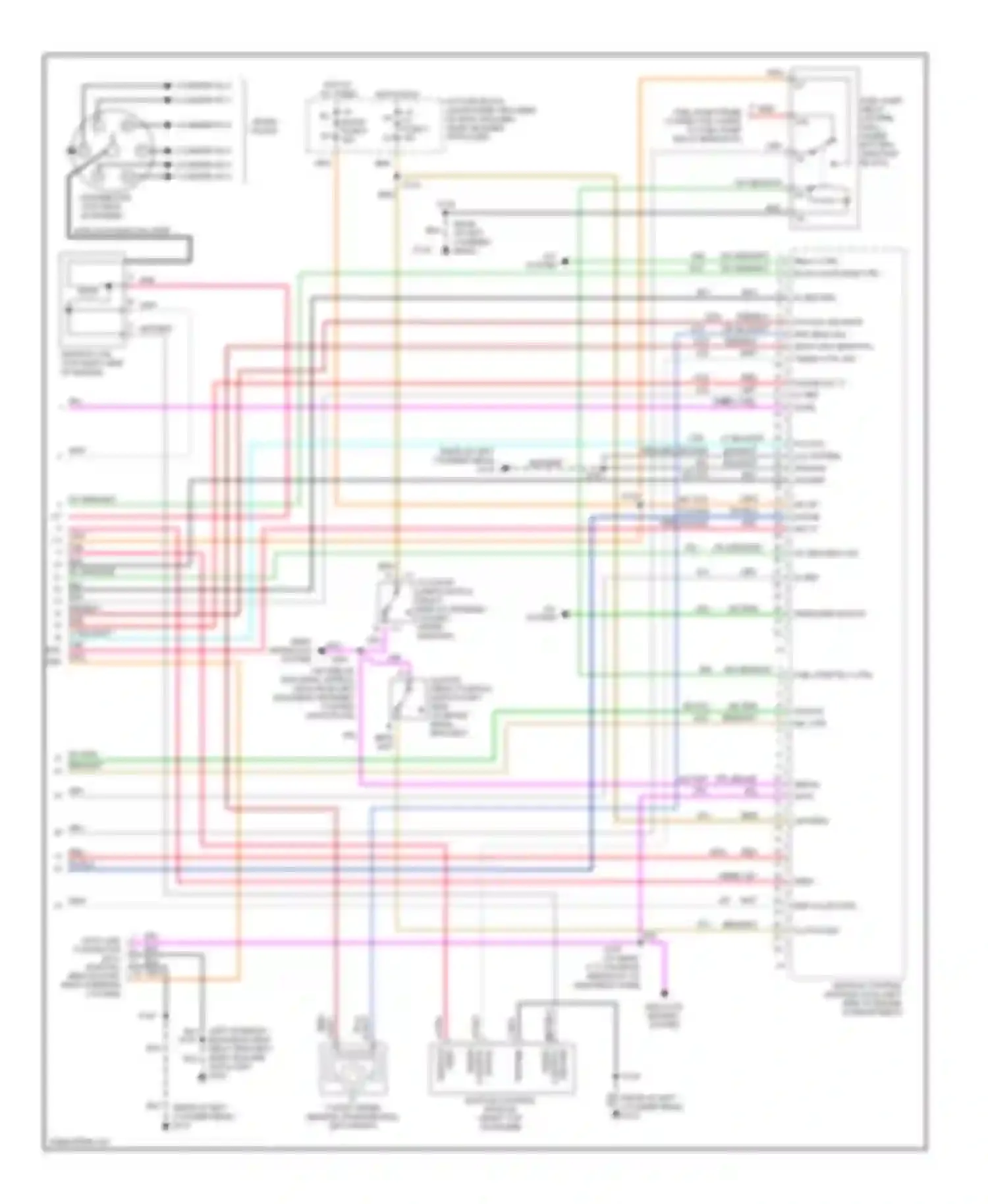 Forward Control P3500 GMC  (1985-1999): Wiring diagram engine performance 4.3l (vin w)s, commercial chassis
(4 of 4)