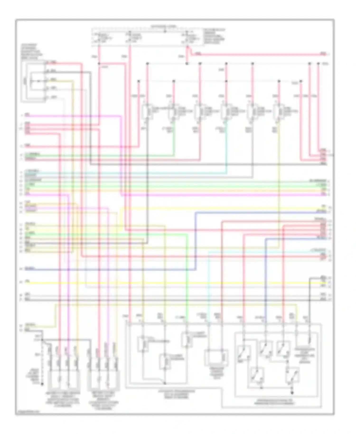 Forward Control P3500 GMC  (1985-1999): Wiring diagram engine performance 4.3l vin ws (2 of 4)