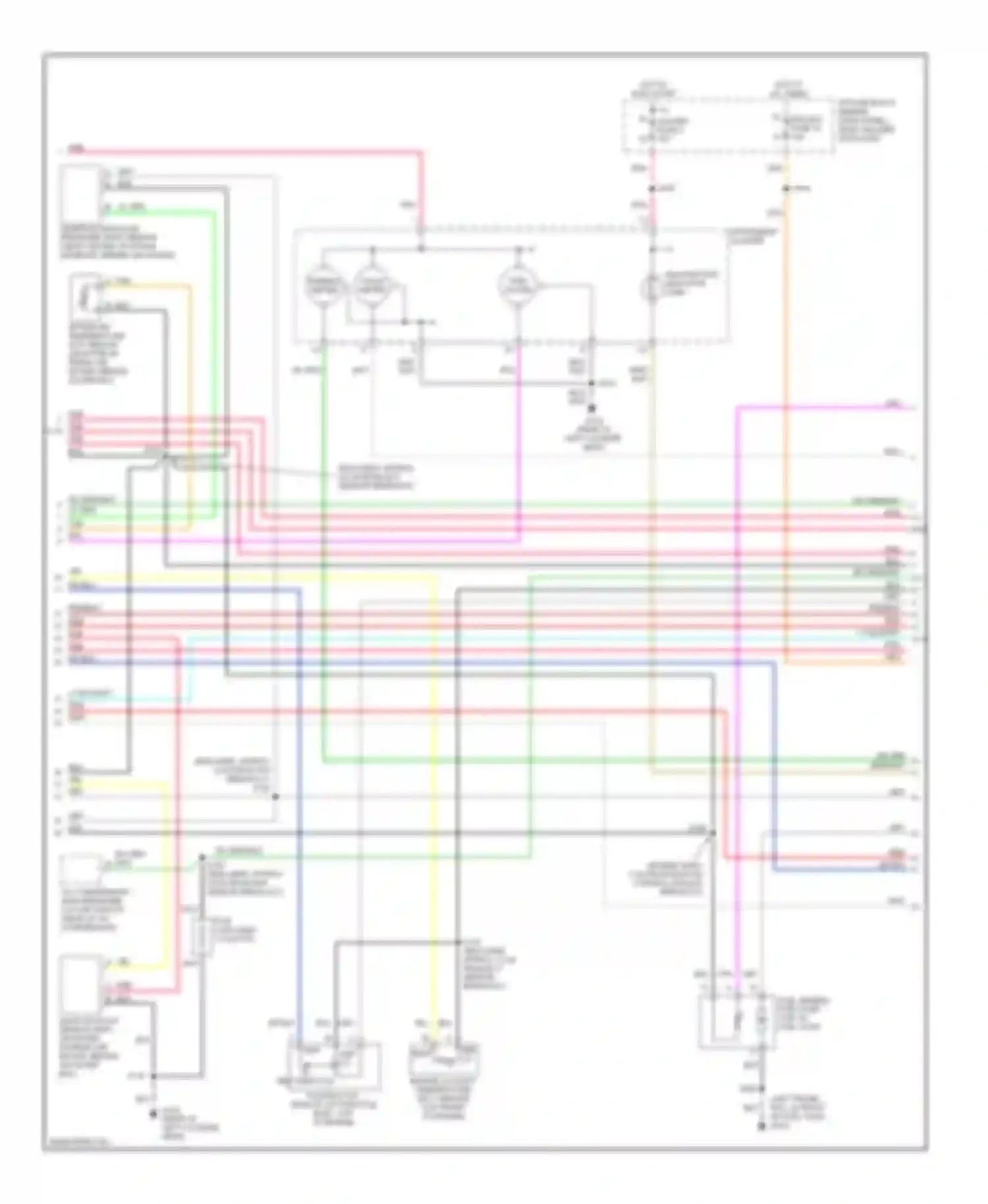 Forward Control P3500 GMC  (1985-1999): Wiring diagram engine performance 4.3l vin ws (3 of 4)