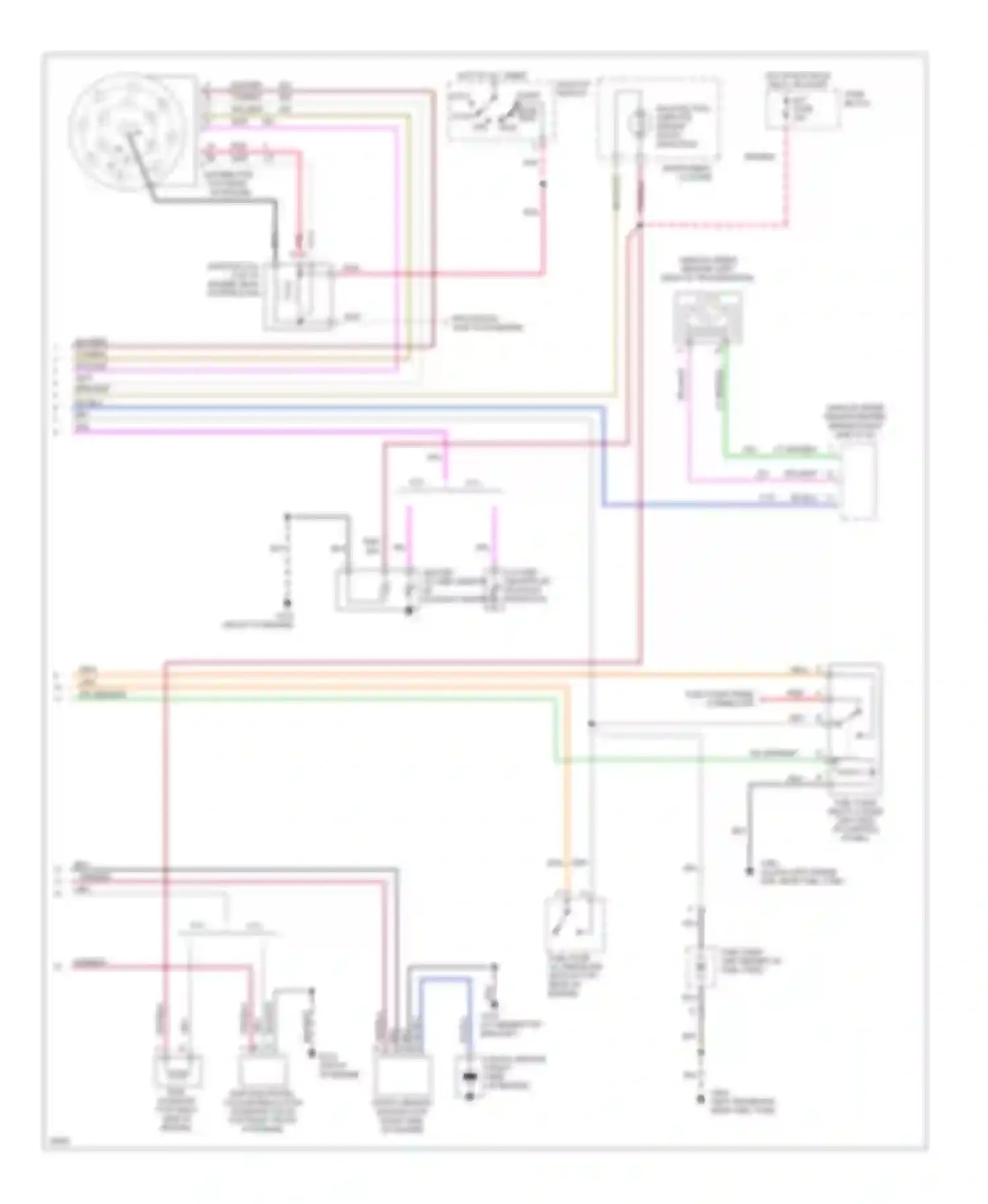 Forward Control P3500 GMC  (1985-1999): Wiring diagram engine performance 4.3l (vin z)s, m/t commercial
chassis (2 of 2)