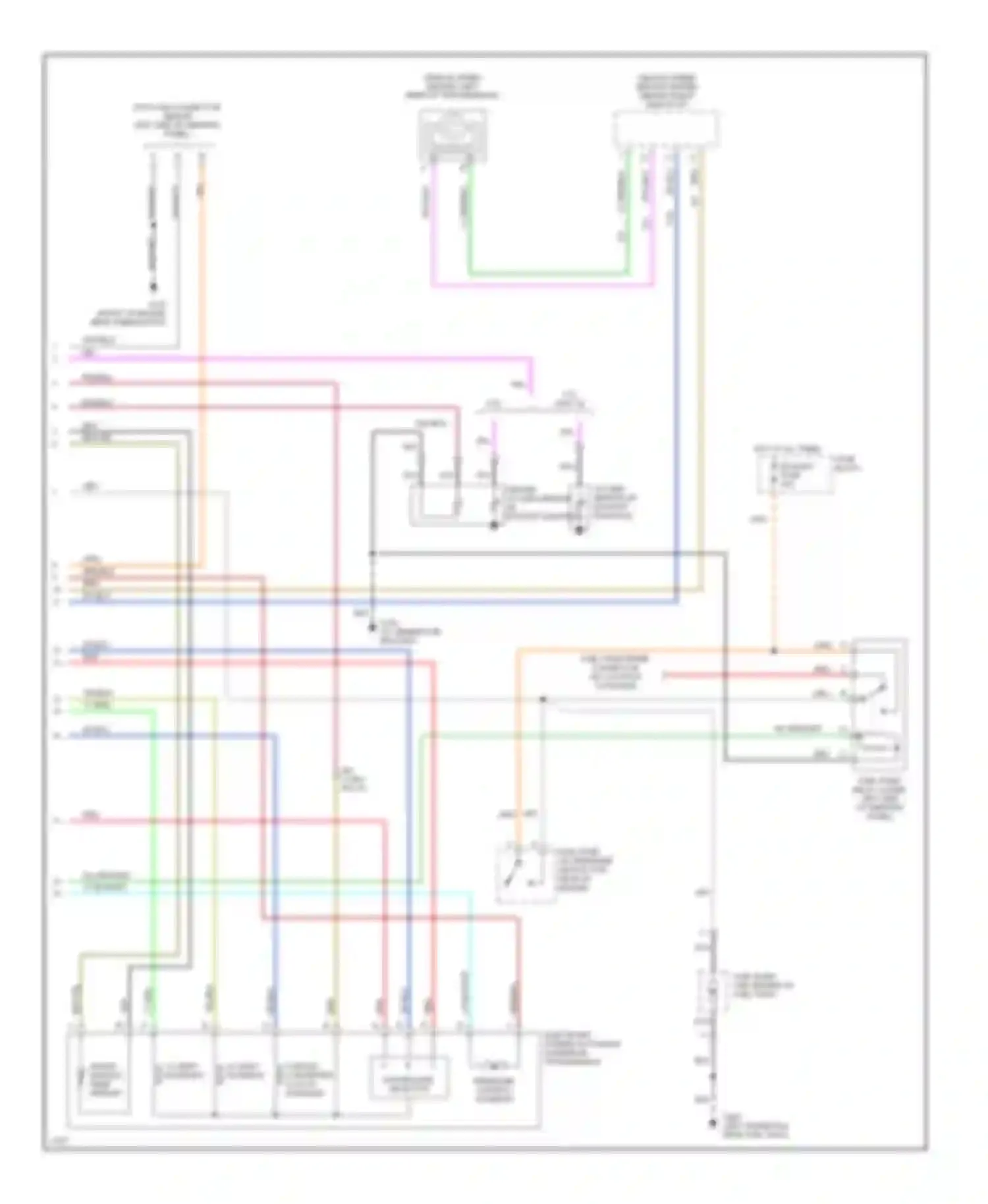 Forward Control P3500 GMC  (1985-1999): Wiring diagram engine performance 5.7l (vin k)s, a/t except cutaway
(3 of 3)