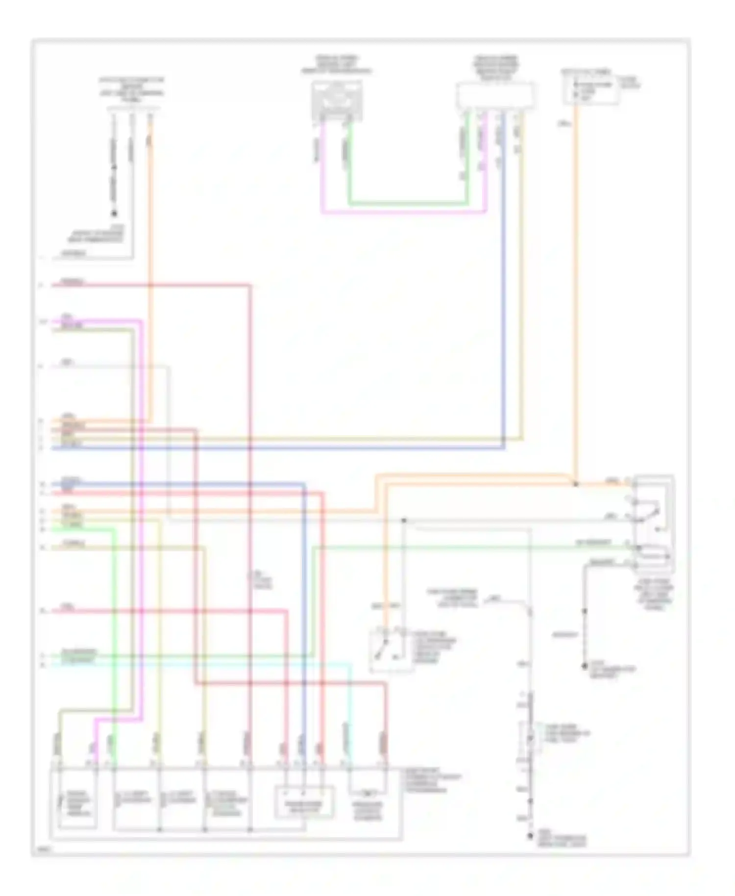 Forward Control P3500 GMC  (1985-1999): Wiring diagram engine performance 5.7l (vin k)s, a/t p/g cutaway (3
of 3)