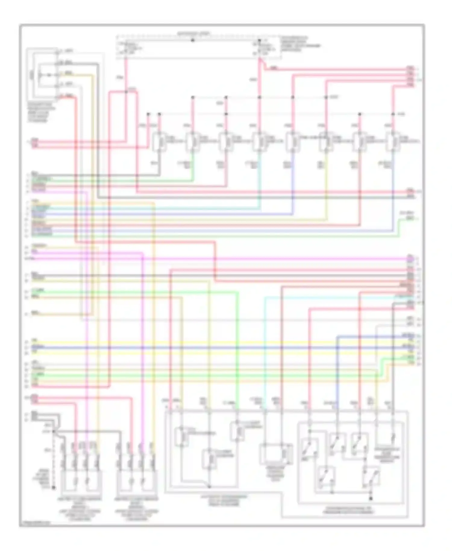 Forward Control P3500 GMC  (1985-1999): Wiring diagram engine performance 5.7l vin rs (2 of 4)