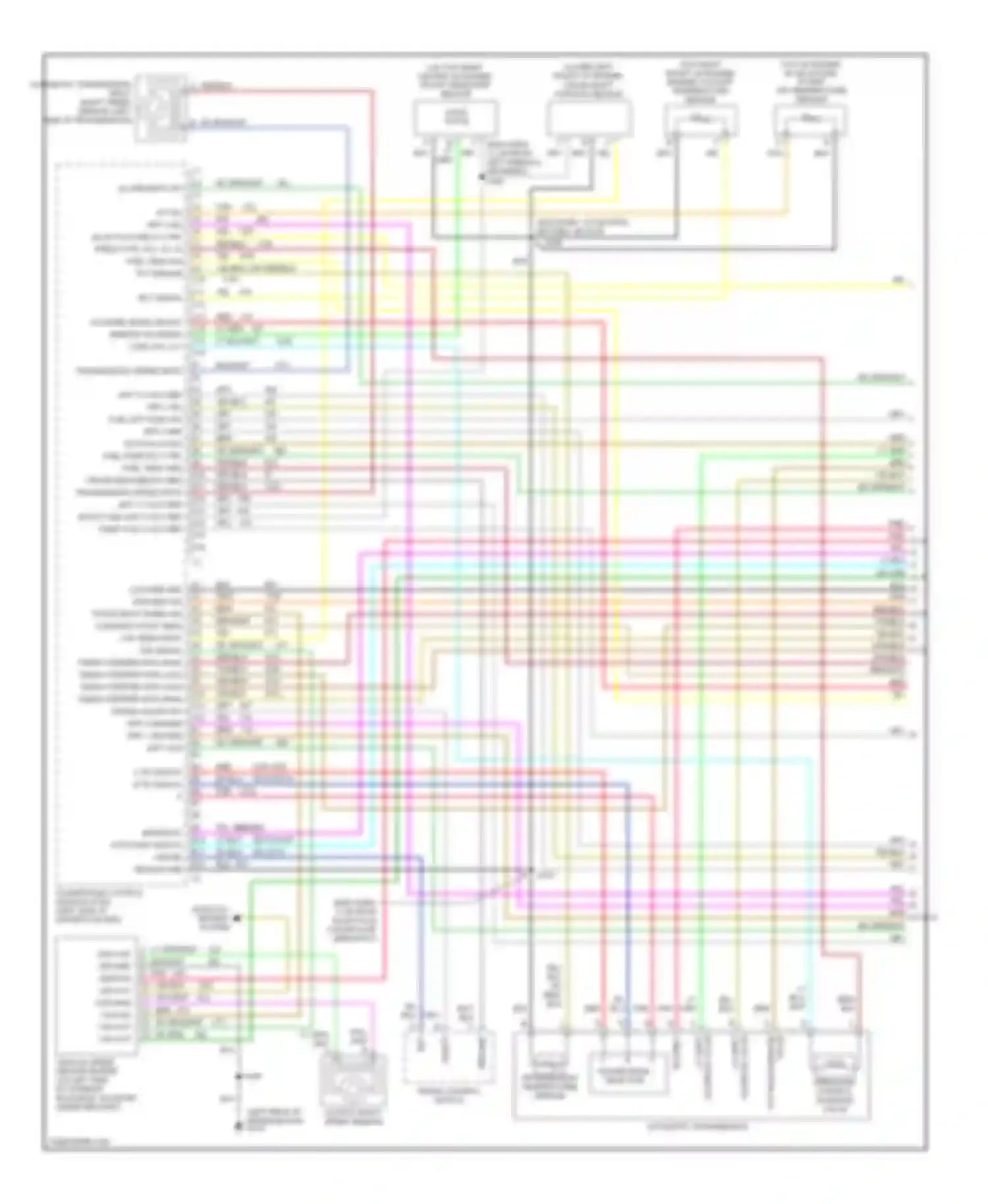 Forward Control P3500 GMC  (1985-1999): Wiring diagram engine performance 6.5l (vin f)s, motor home chassis
(1 of 4)