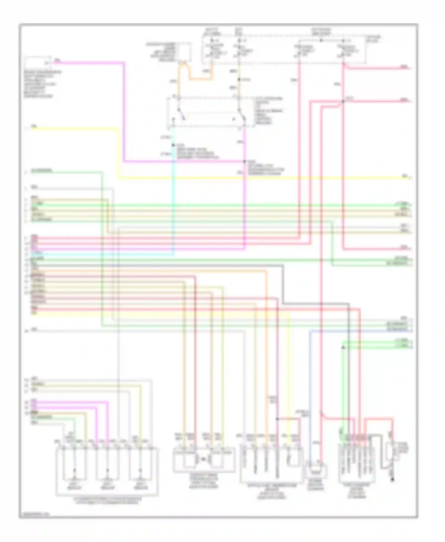 Forward Control P3500 GMC  (1985-1999): Wiring diagram engine performance 6.5l (vin f)s, motor home chassis
(2 of 4)