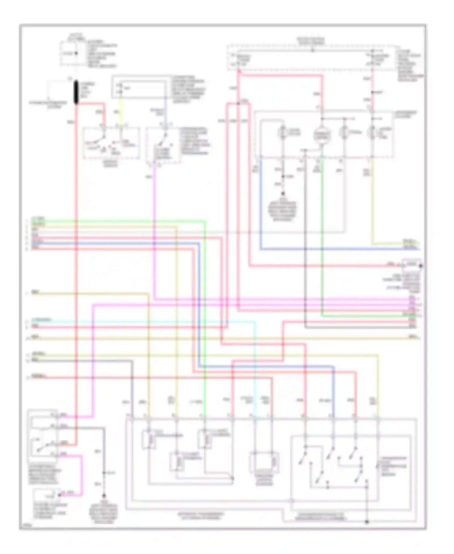 Forward Control P3500 GMC  (1985-1999): Wiring diagram engine performance 6.5l (vin y)s, a/t commercial
chassis (2 of 3)