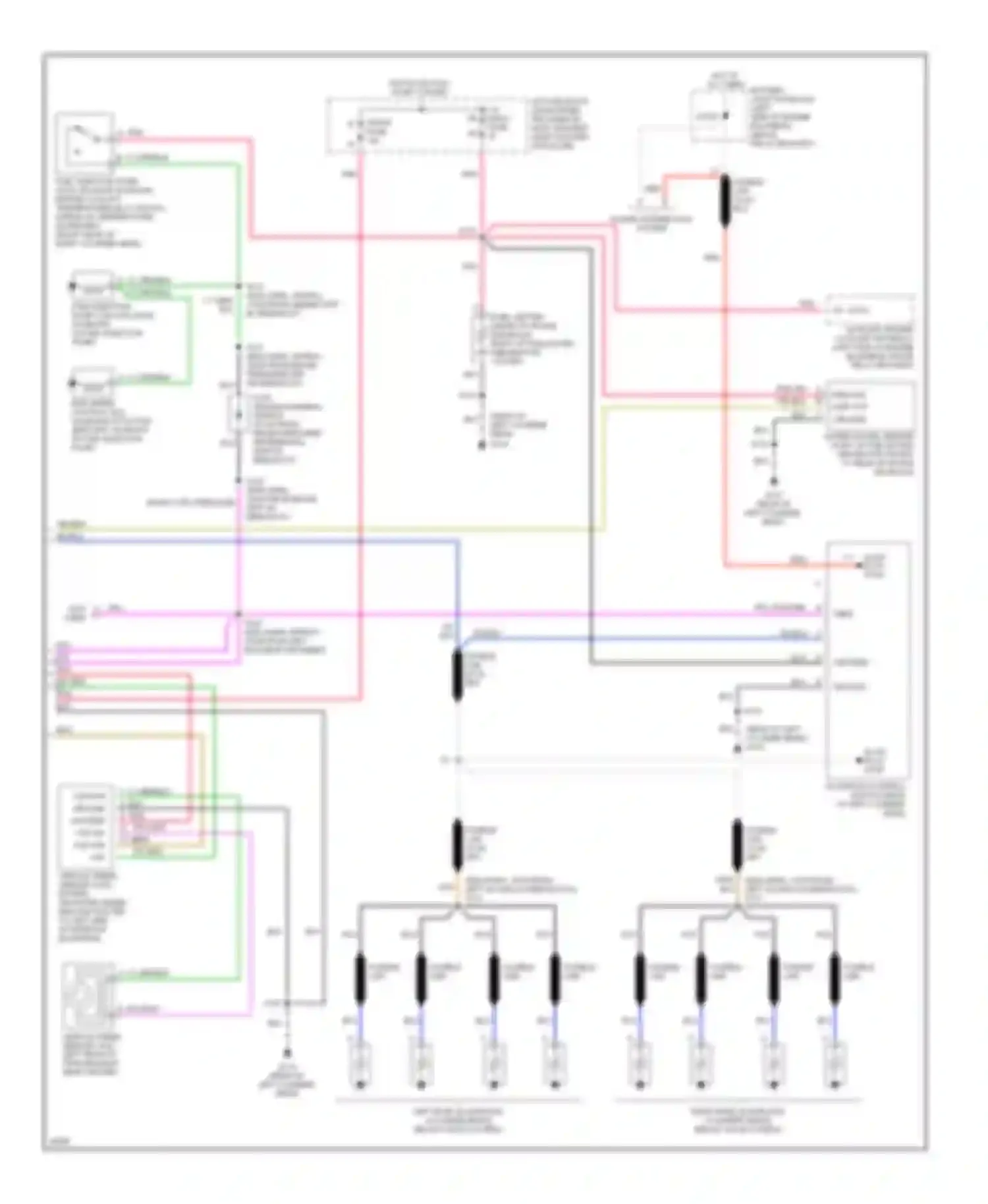 Forward Control P3500 GMC  (1985-1999): Wiring diagram engine performance 6.5l (vin y)s, a/t commercial
chassis (3 of 3)