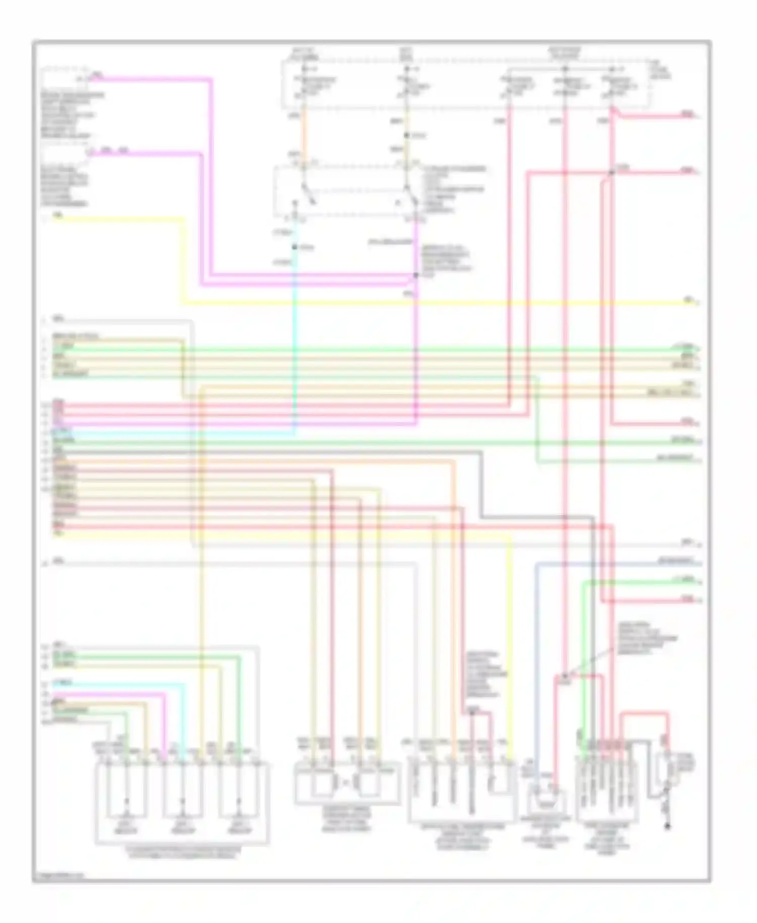 Forward Control P3500 GMC  (1985-1999): Wiring diagram engine performance 6.5l (vin y)s, commercial chassis
- electronic (2 of 4)