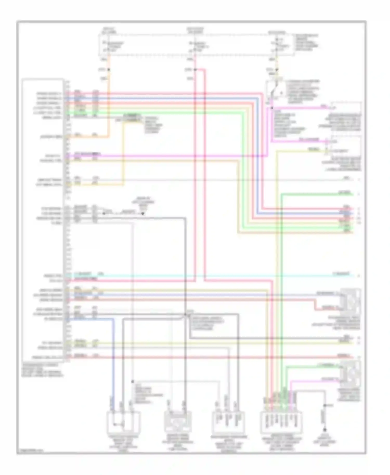 Forward Control P3500 GMC  (1985-1999): Wiring diagram engine performance 6.5l (vin y)s, commercial chassis
- mechanical (1 of 3)