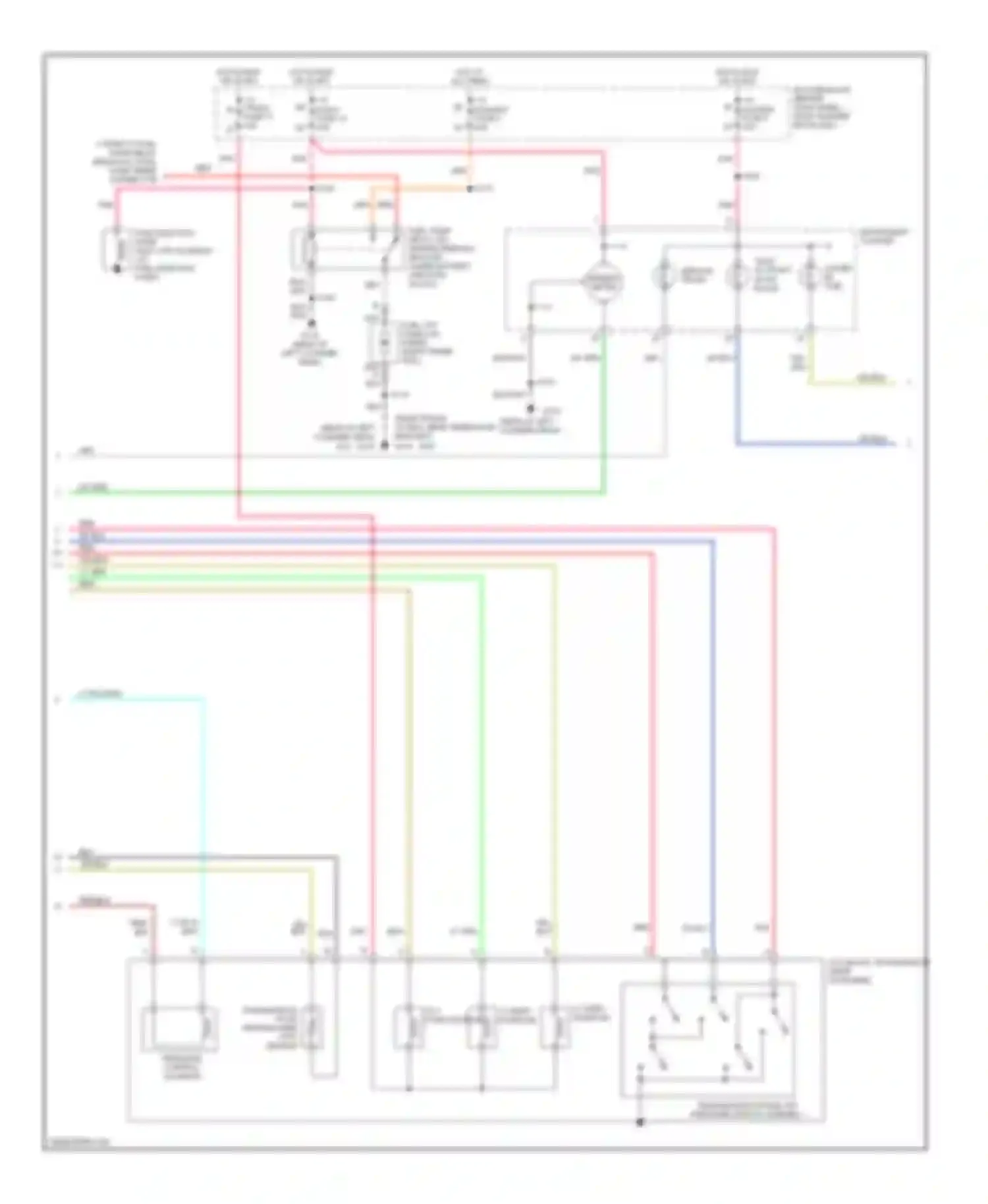 Forward Control P3500 GMC  (1985-1999): Wiring diagram engine performance 6.5l (vin y)s, commercial chassis
- mechanical (2 of 3)