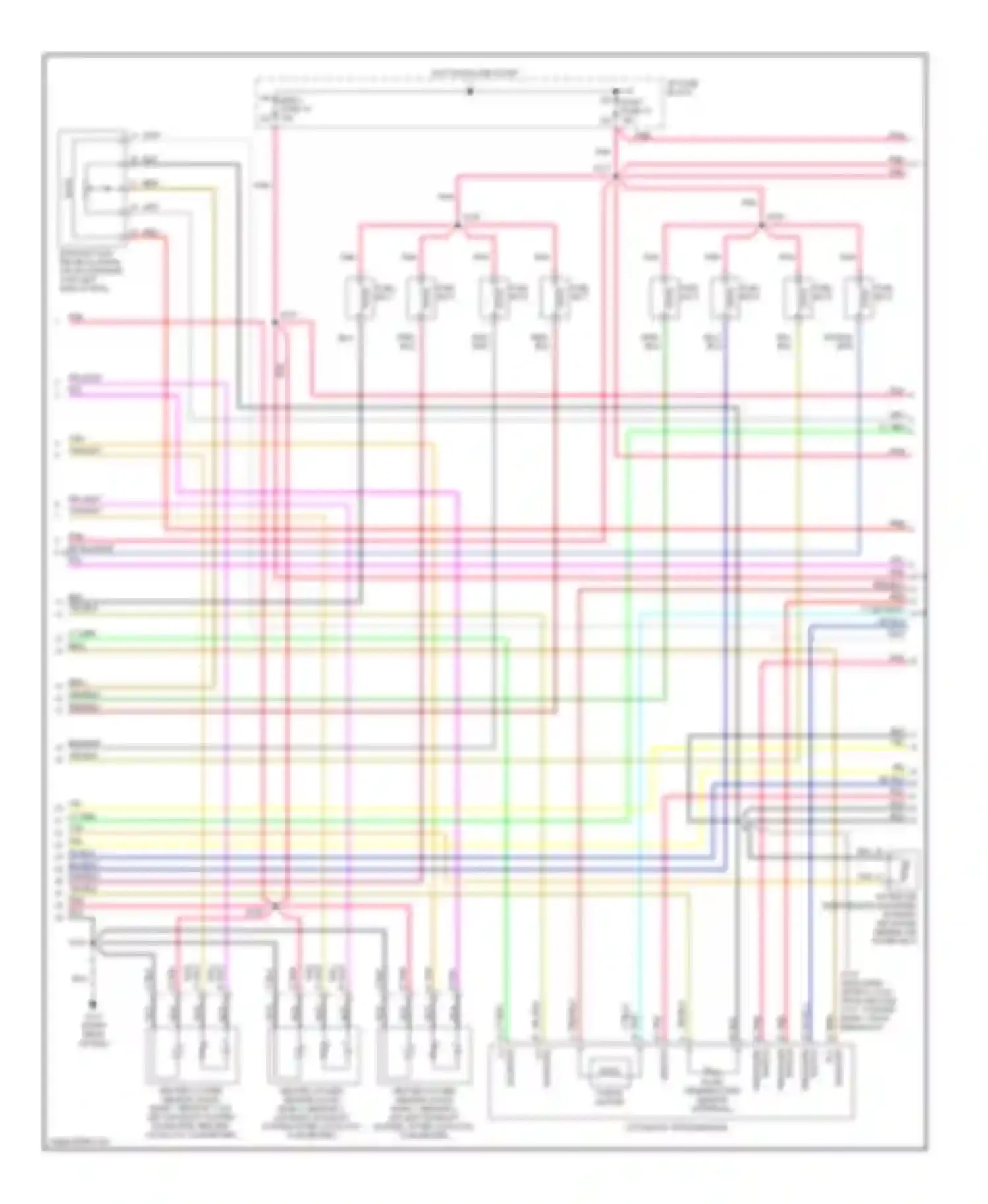 Forward Control P3500 GMC  (1985-1999): Wiring diagram engine performance 7.4l vin js (2 of 4)
