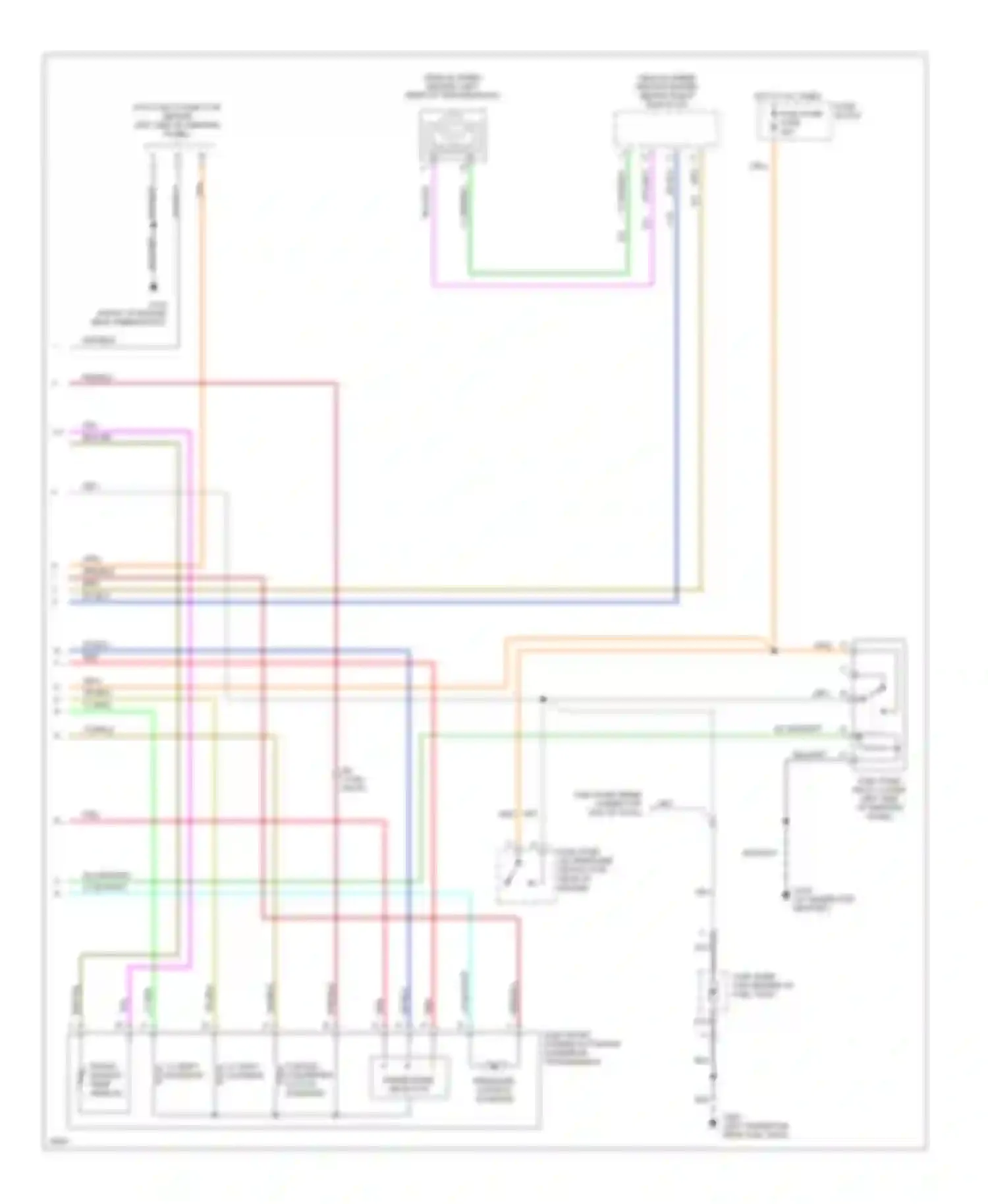 Forward Control P3500 GMC  (1985-1999): Wiring diagram engine performance 7.4l (vin n)s, a/t p/g cutaway (3
of 3)