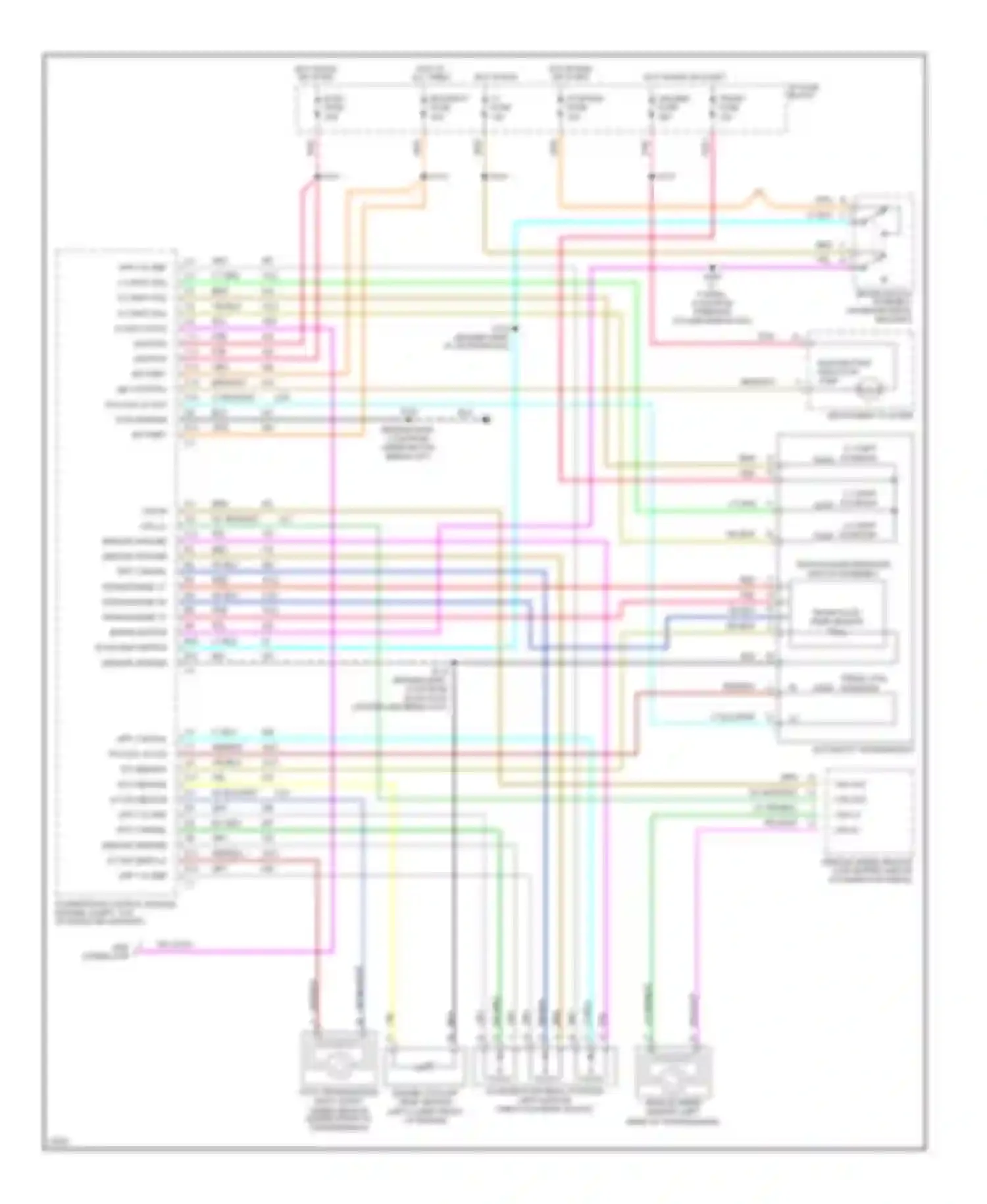 Forward Control P3500 GMC  (1985-1999): 6.5l (vin f), transmission circuit