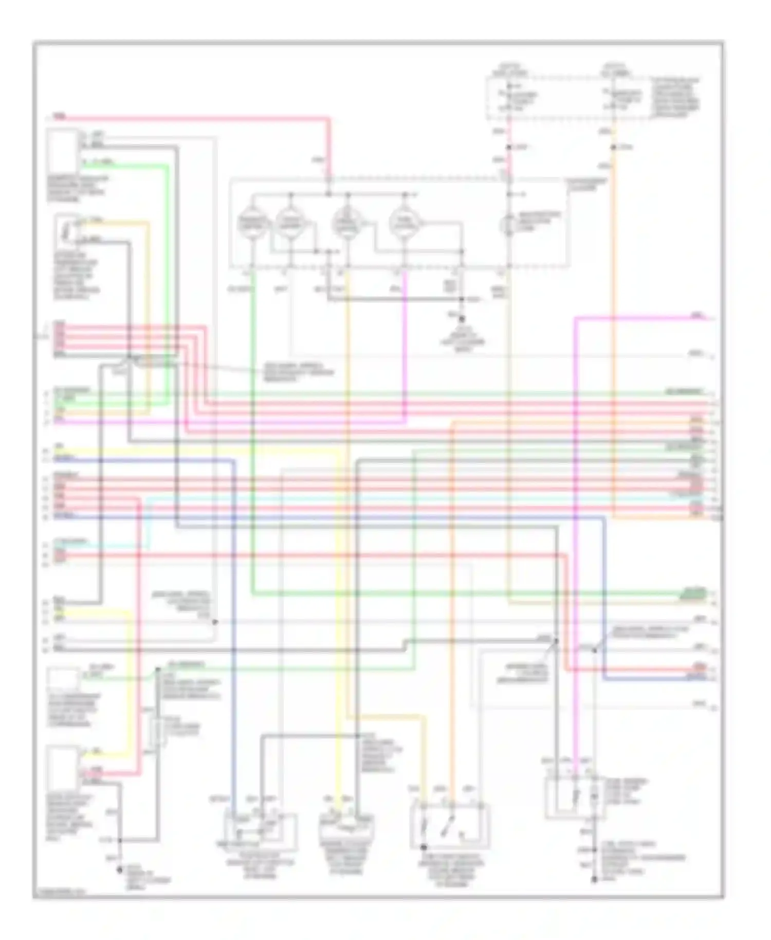 Wiring diagram fuel gauge for GMC Forward Control P3500  (1985-1999) (5 of 11)