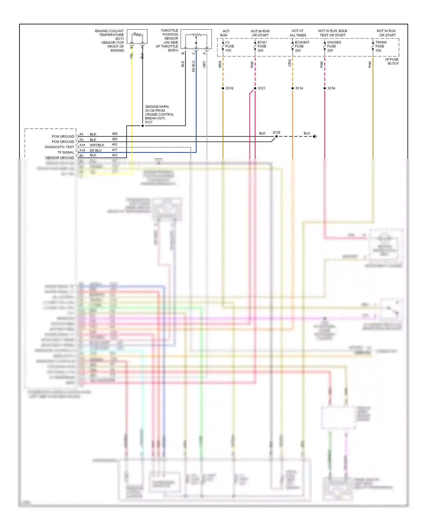 GMC Forward Control P3500  (1985-1999) vehicle speed sensor buffer wiring diagram  (4 of 13)