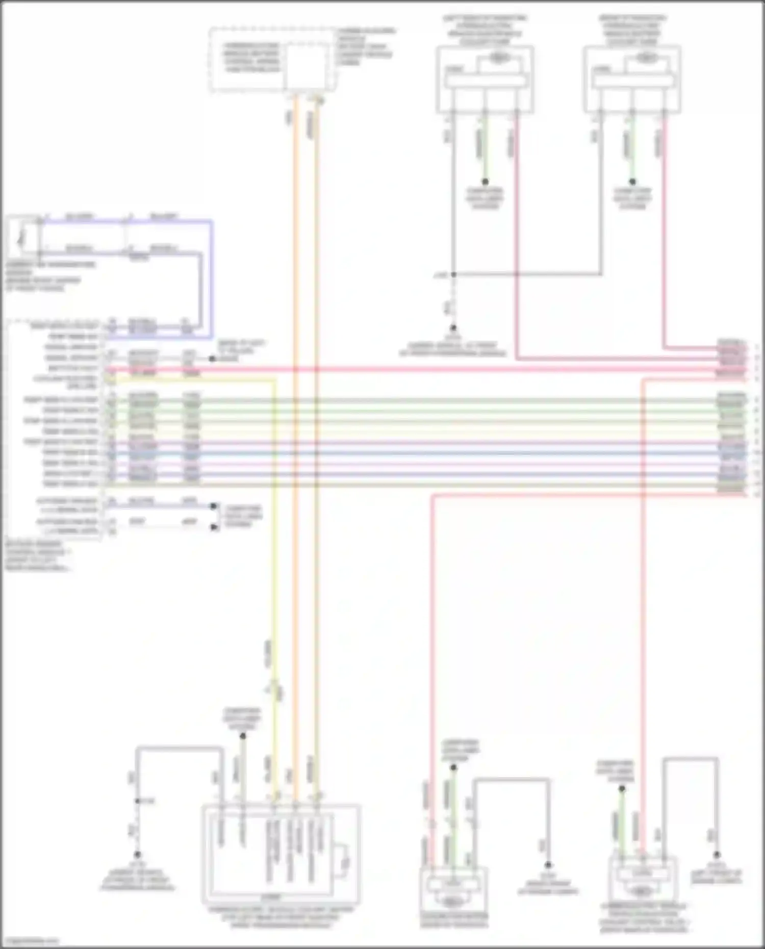 Hummer EV GMC I (2021-2024): Cooling fan circuit (1 of 2)