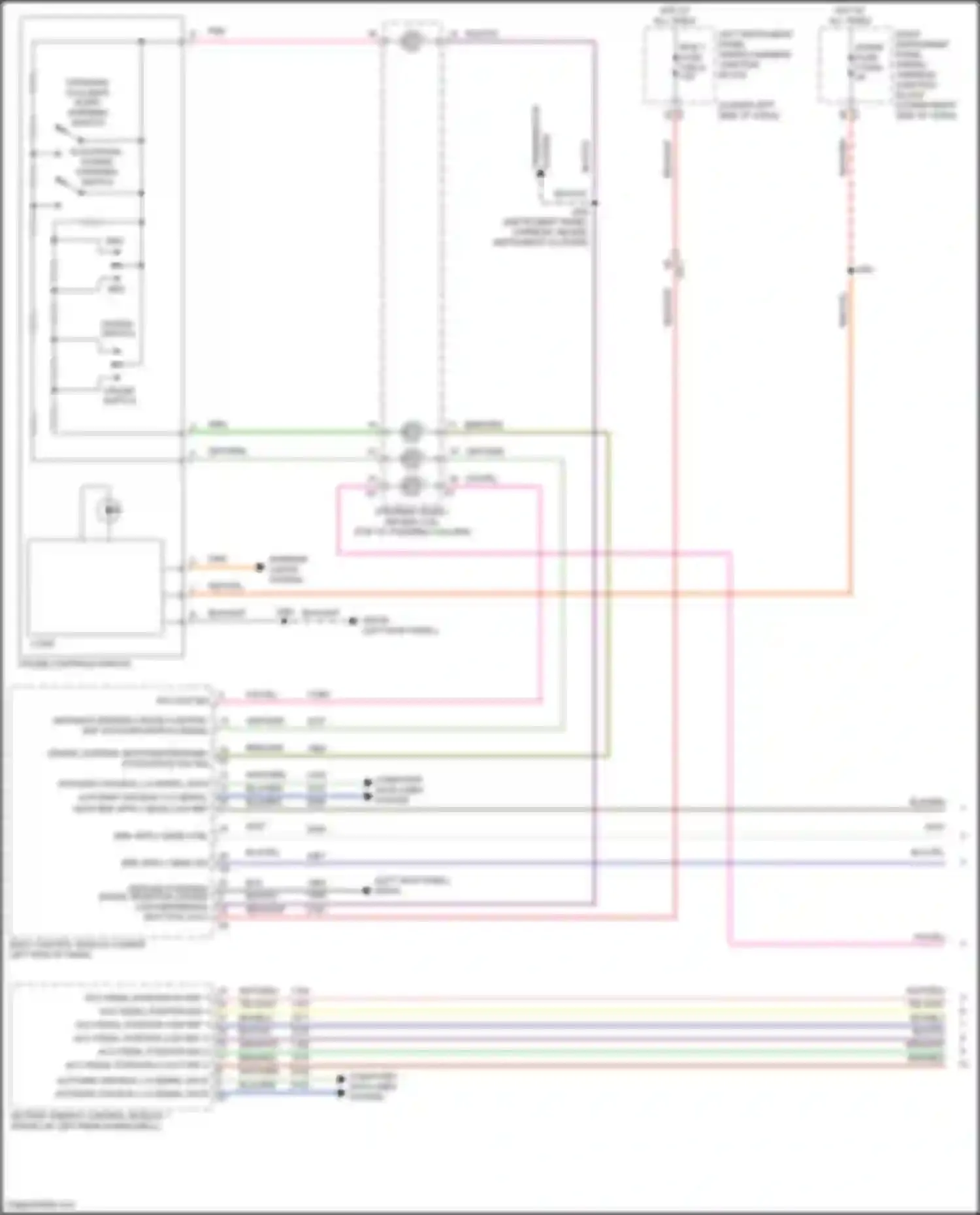 Hummer EV GMC I (2021-2024): Cruise control circuit (1 of 2)