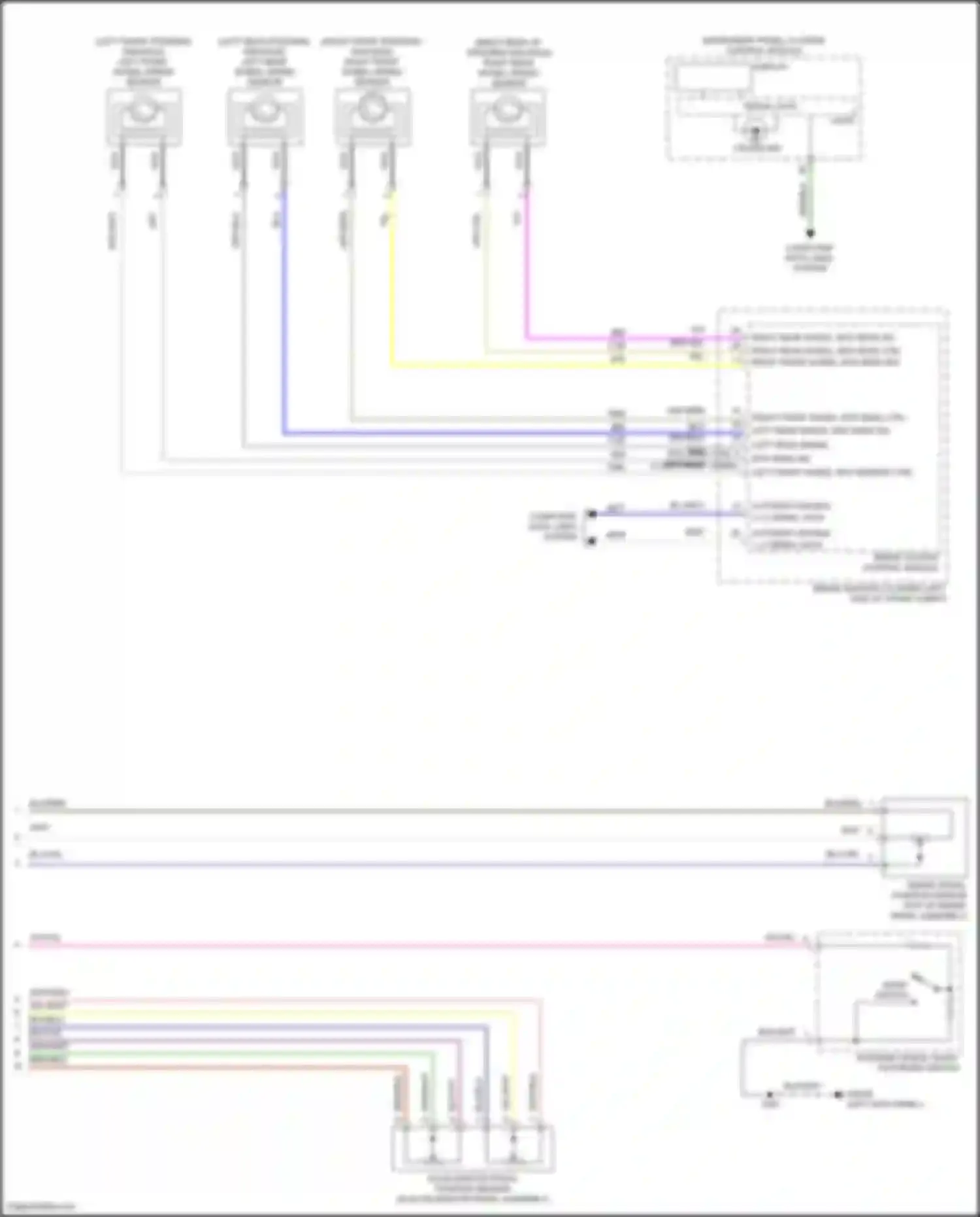 Hummer EV GMC I (2021-2024): Cruise control circuit (2 of 2)