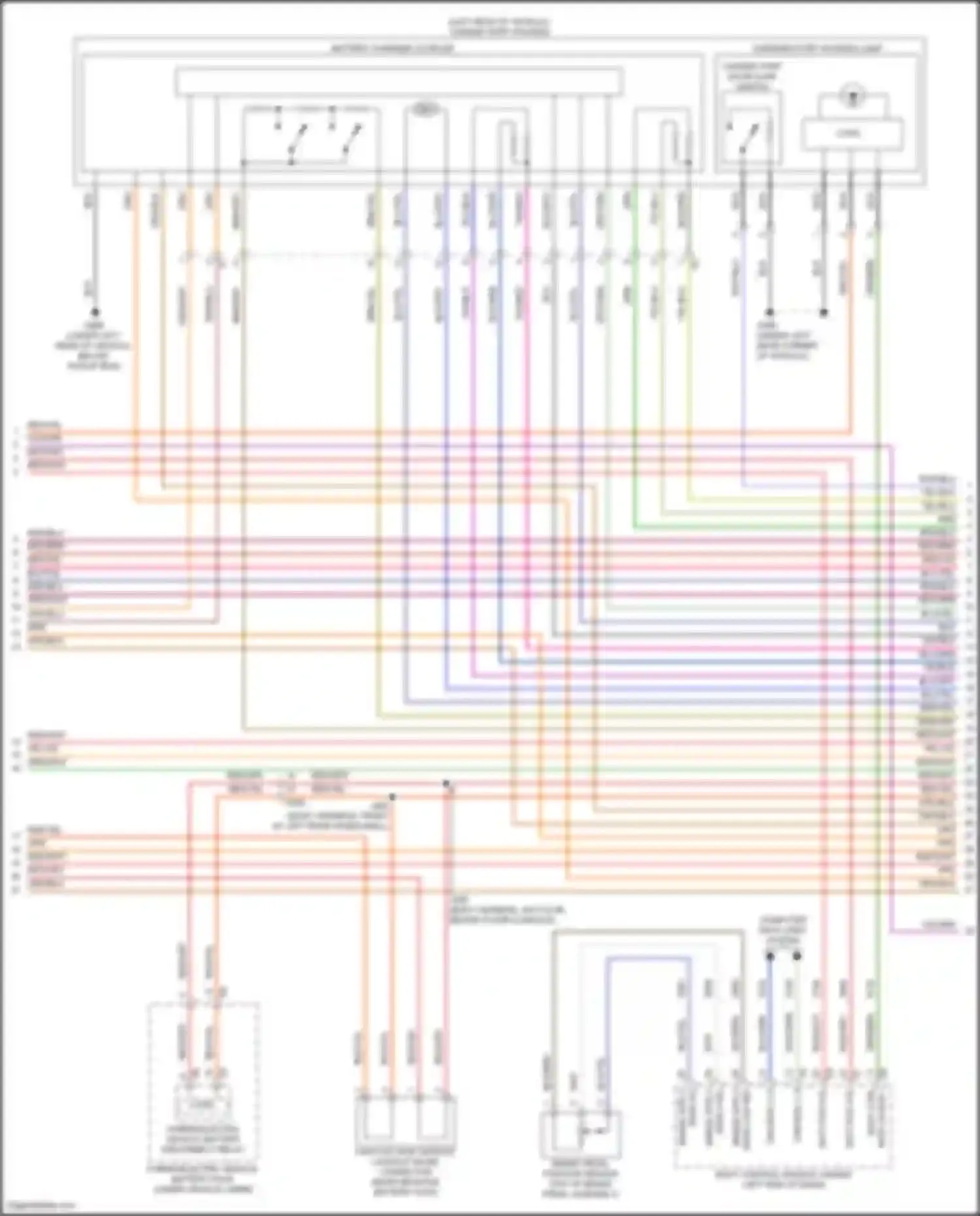 Hummer EV GMC I (2021-2024): Wiring diagram engine performance electric (3 of 11)
