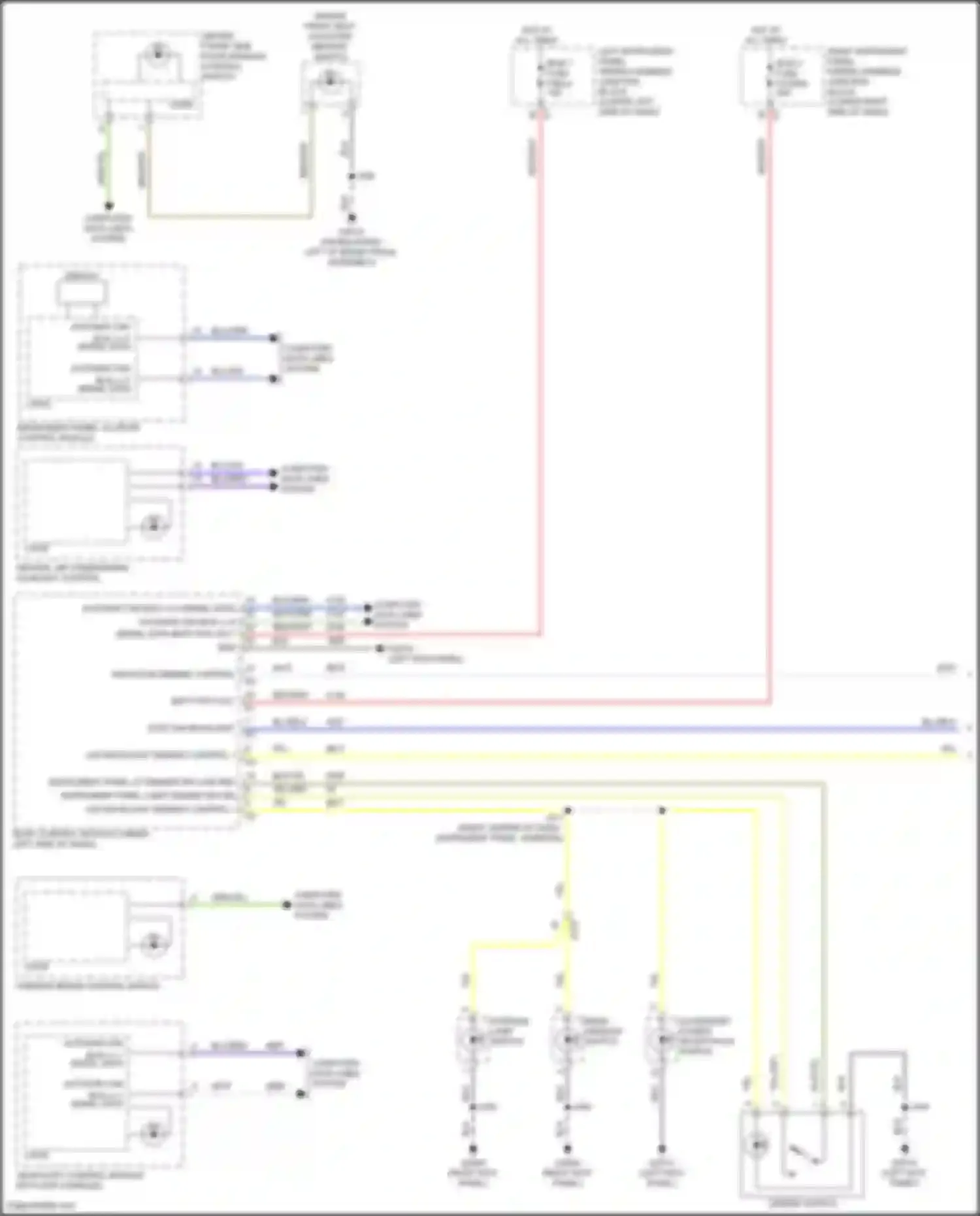 Hummer EV GMC I (2021-2024): Instrument illumination circuit (1 of 2)